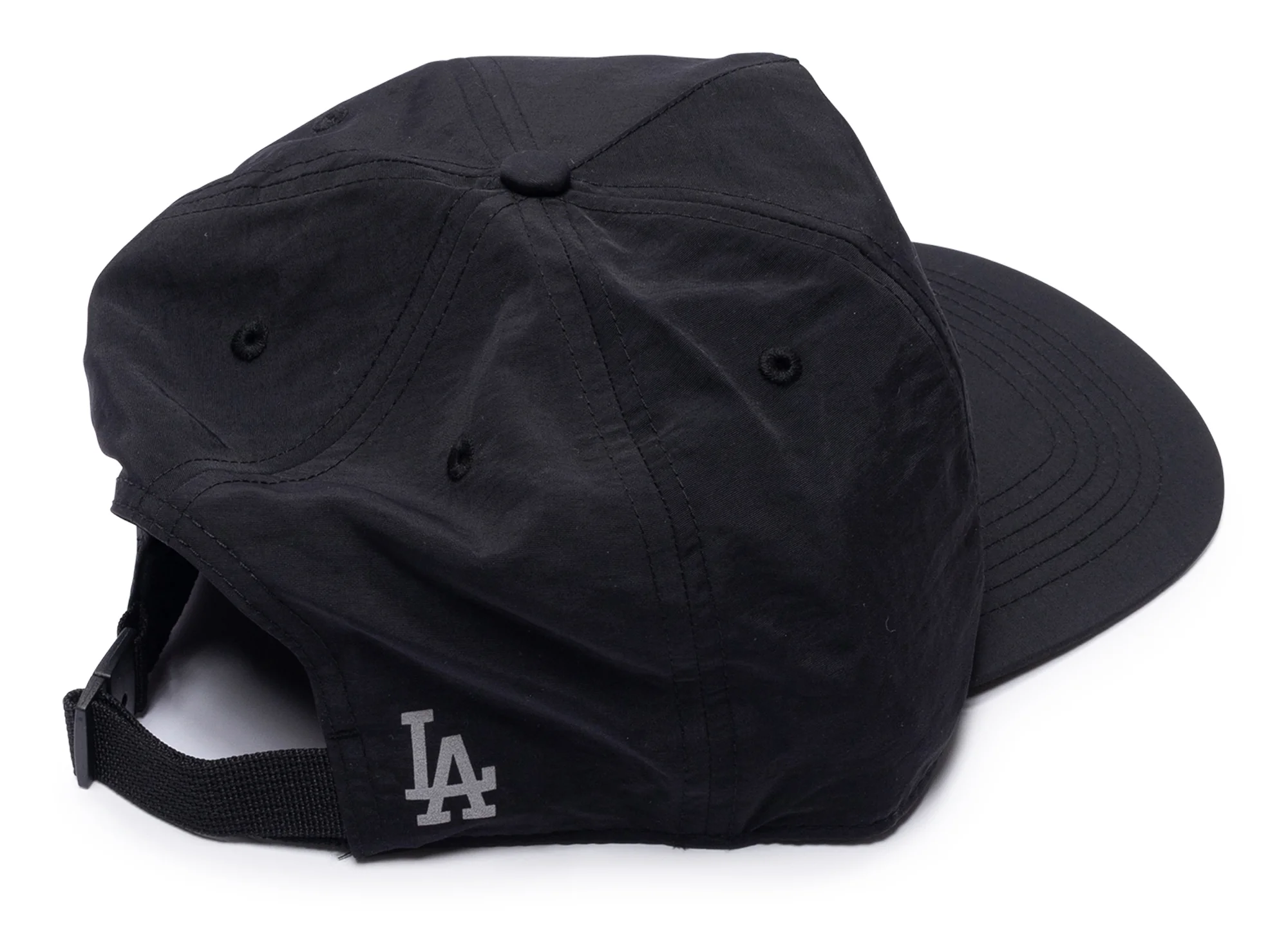 47 Brand MLB Black Los Angeles Dodgers Snapback Hat - Image 2