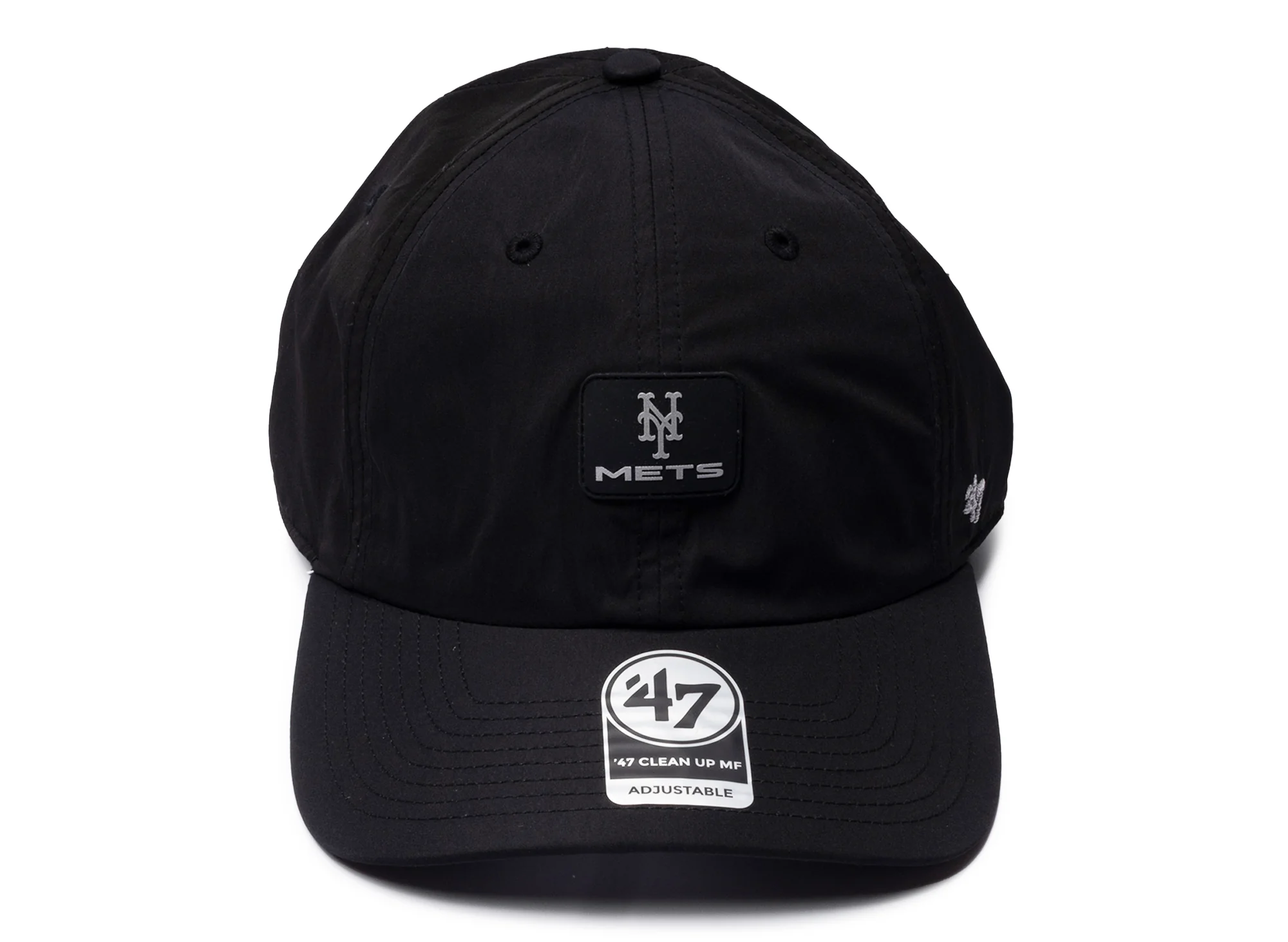 47 New York Mets Black Quiet Out 47 Clean Up