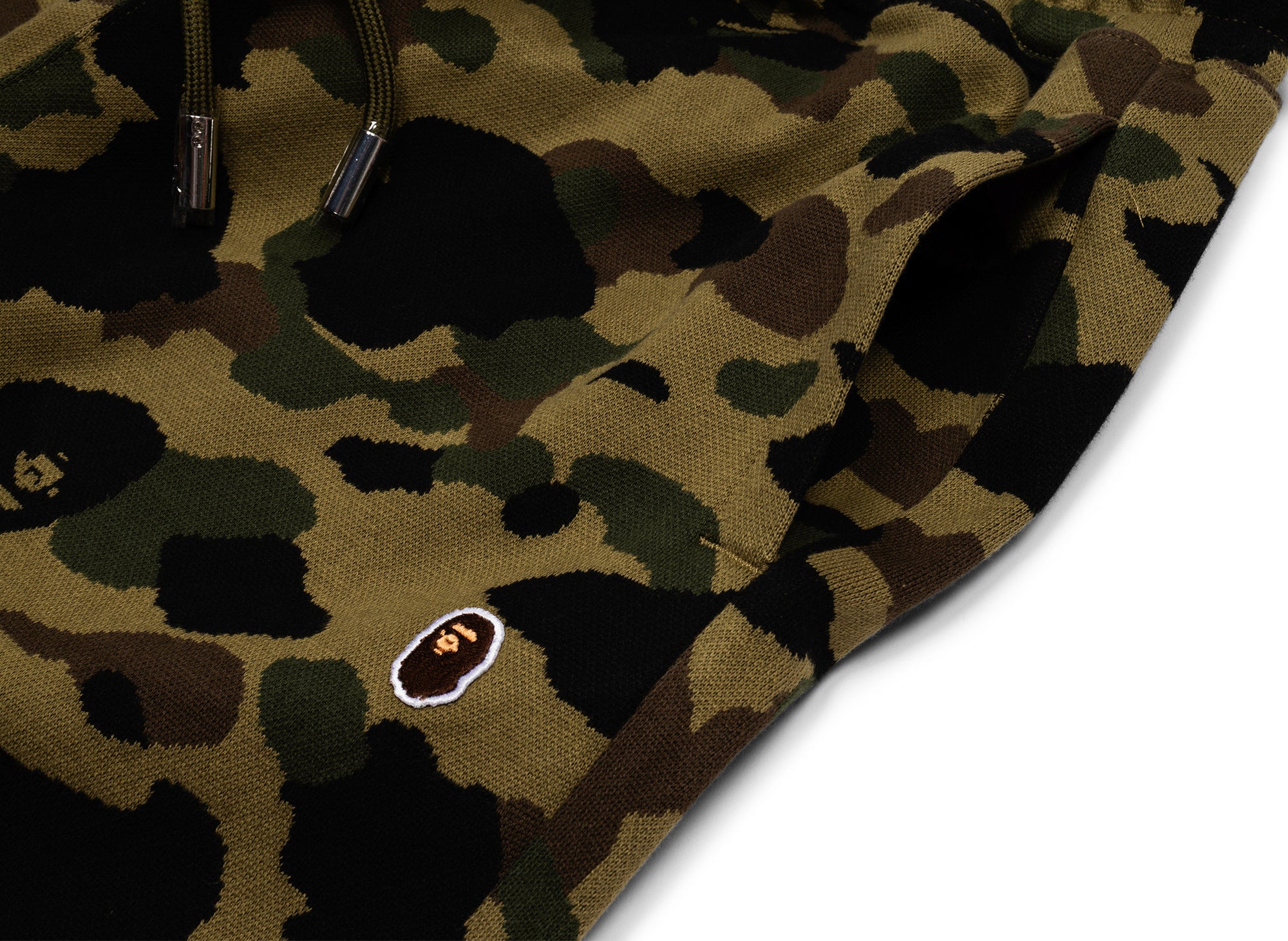 A Bathing Ape 1st Camo Jacquard One Point Relaxed Fit Sweatshorts - Image 2