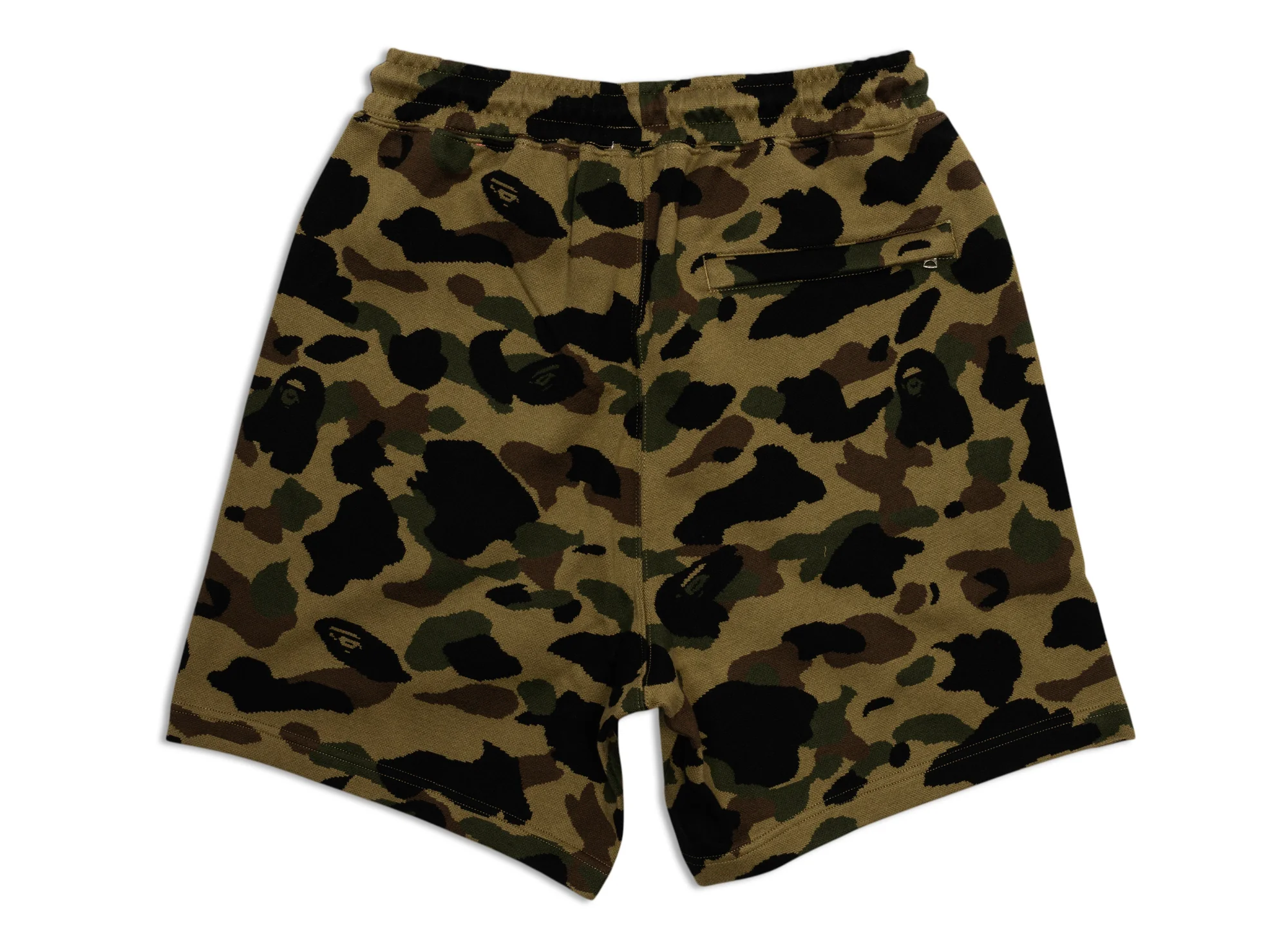 A Bathing Ape 1st Camo Jacquard One Point Relaxed Fit Sweatshorts - Image 3