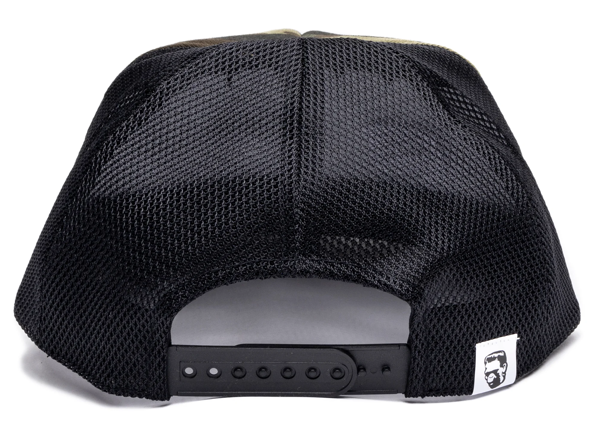 A Bathing Ape 1st Camo Shark Mesh Cap in Green - Image 2