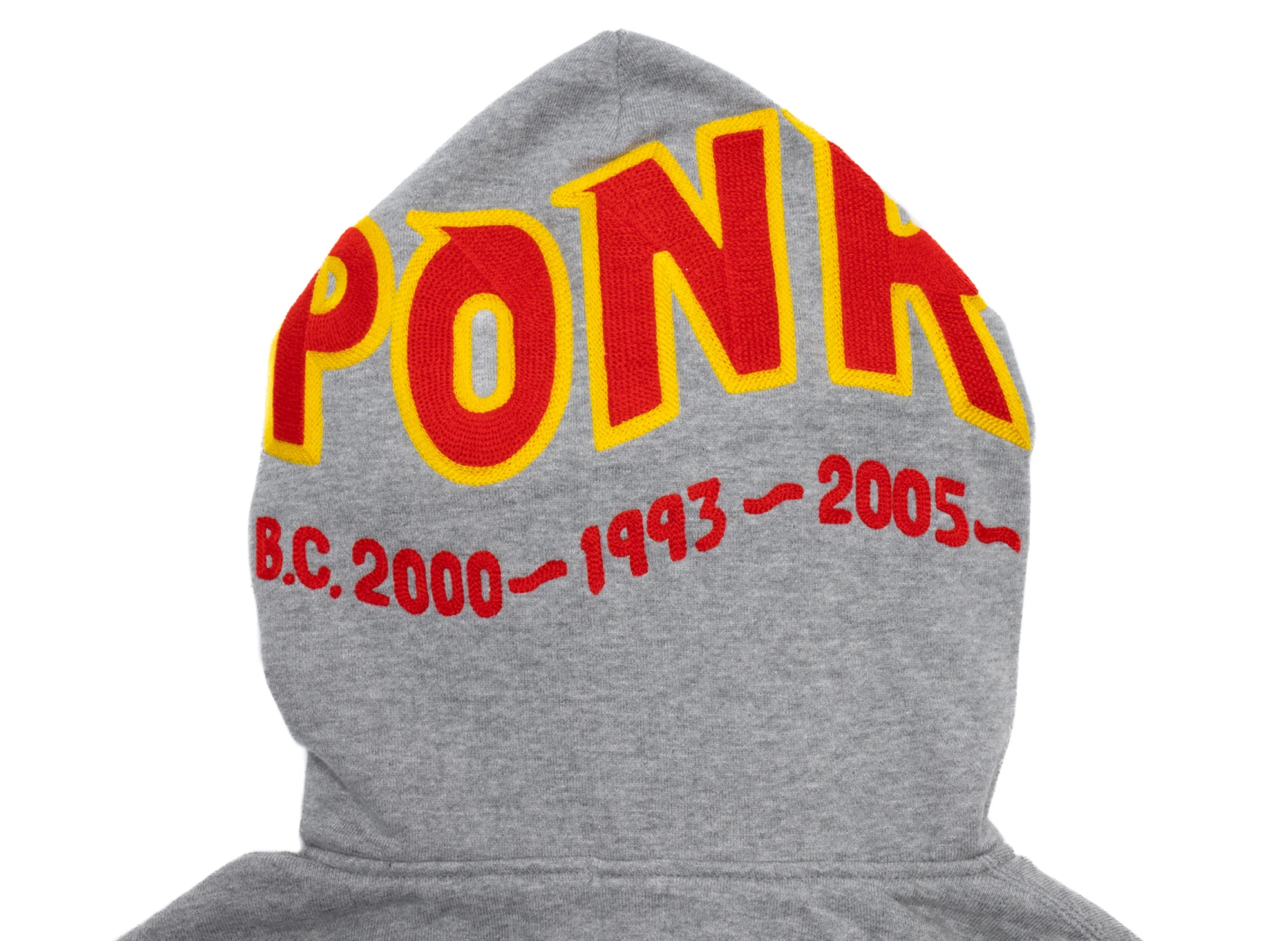 A Bathing Ape 2nd Shark Full Zip Hoodie in Grey - Image 3