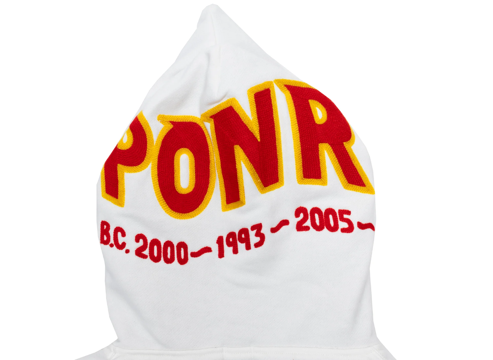 A Bathing Ape 2nd Shark Full Zip Hoodie in White - Image 3