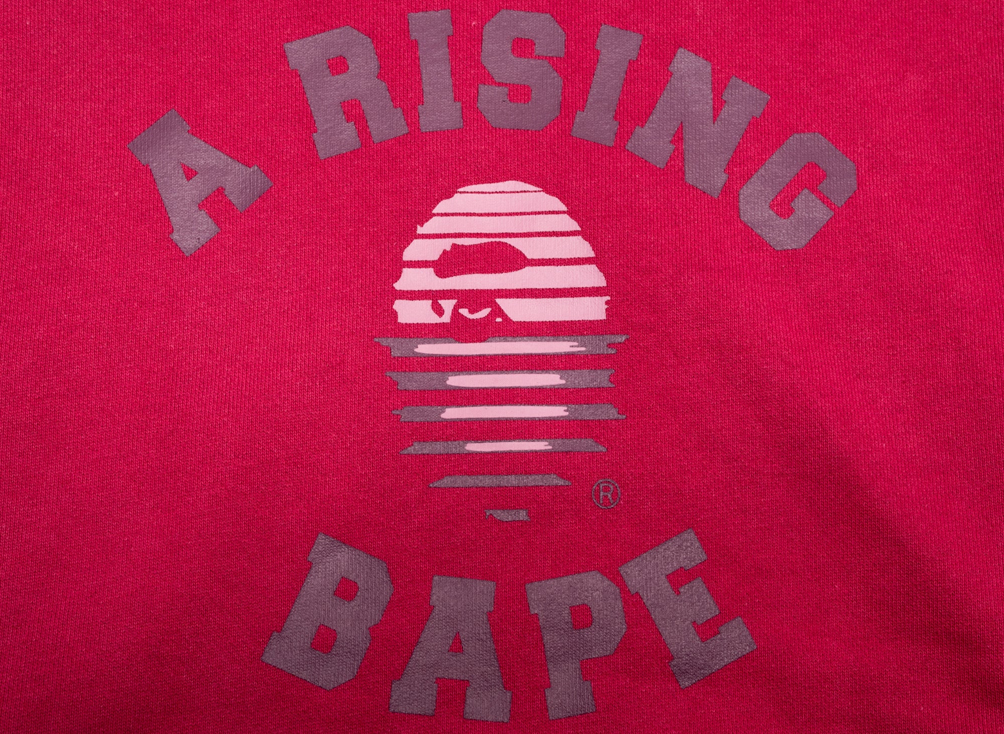 A Bathing Ape A Rising Bape Pullover Hoodie in Purple - Image 2