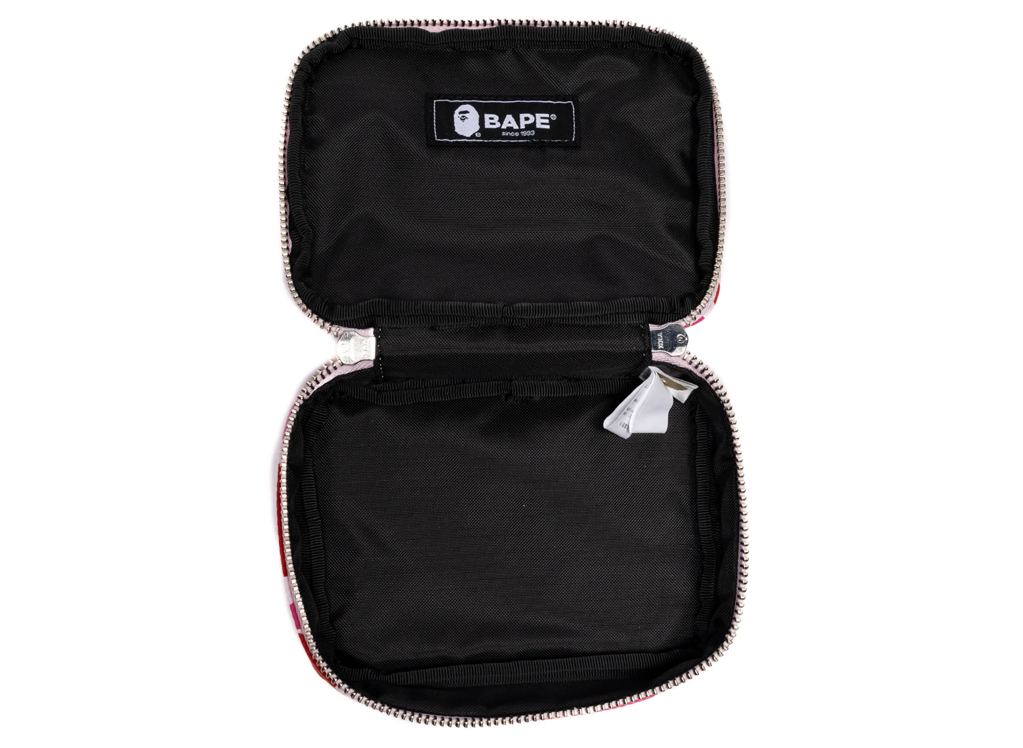 A Bathing Ape ABC Camo Amenity Pouch in Pink - Image 2