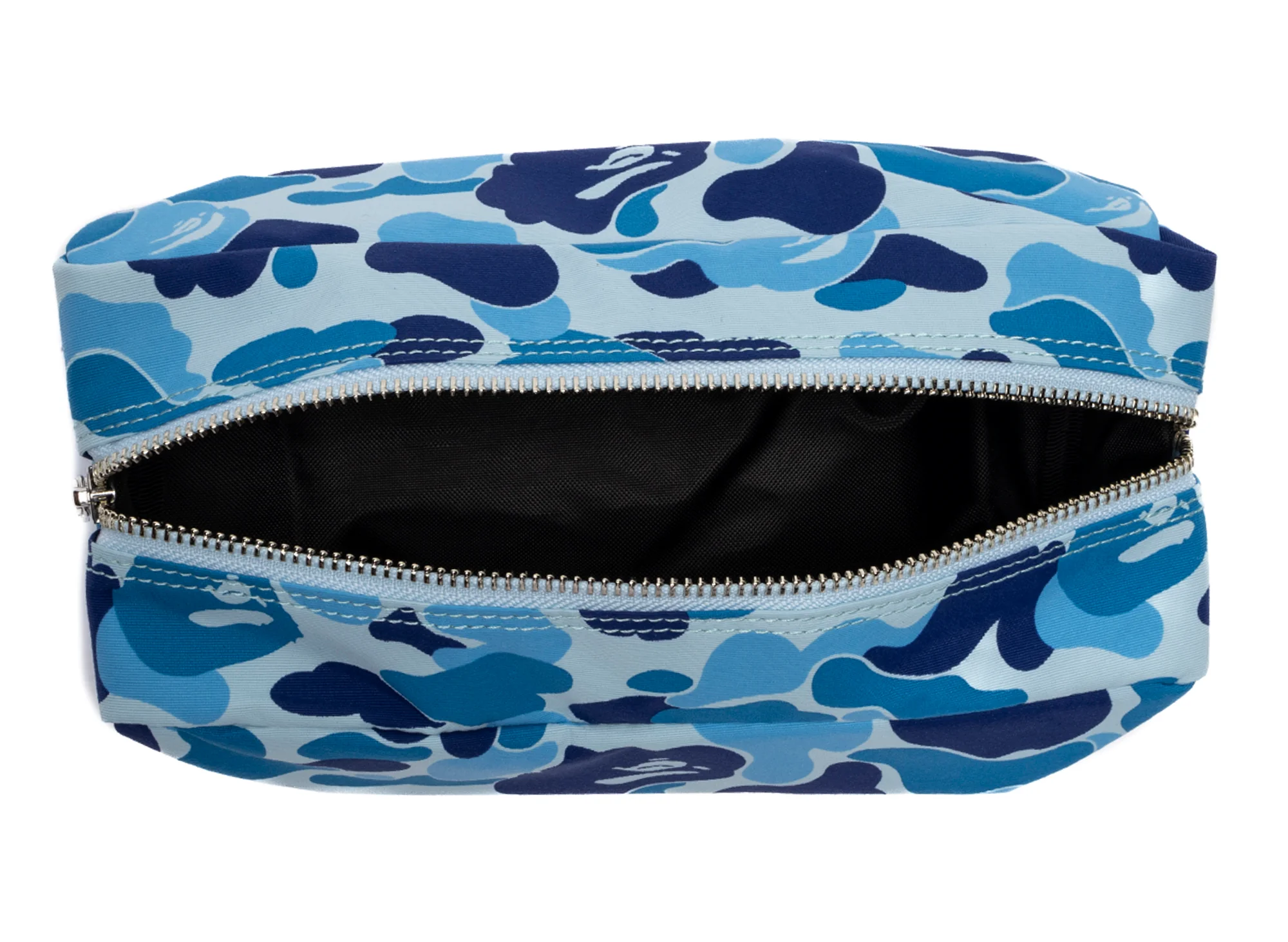 A Bathing Ape ABC Camo Flight Pouch in Blue - Image 2