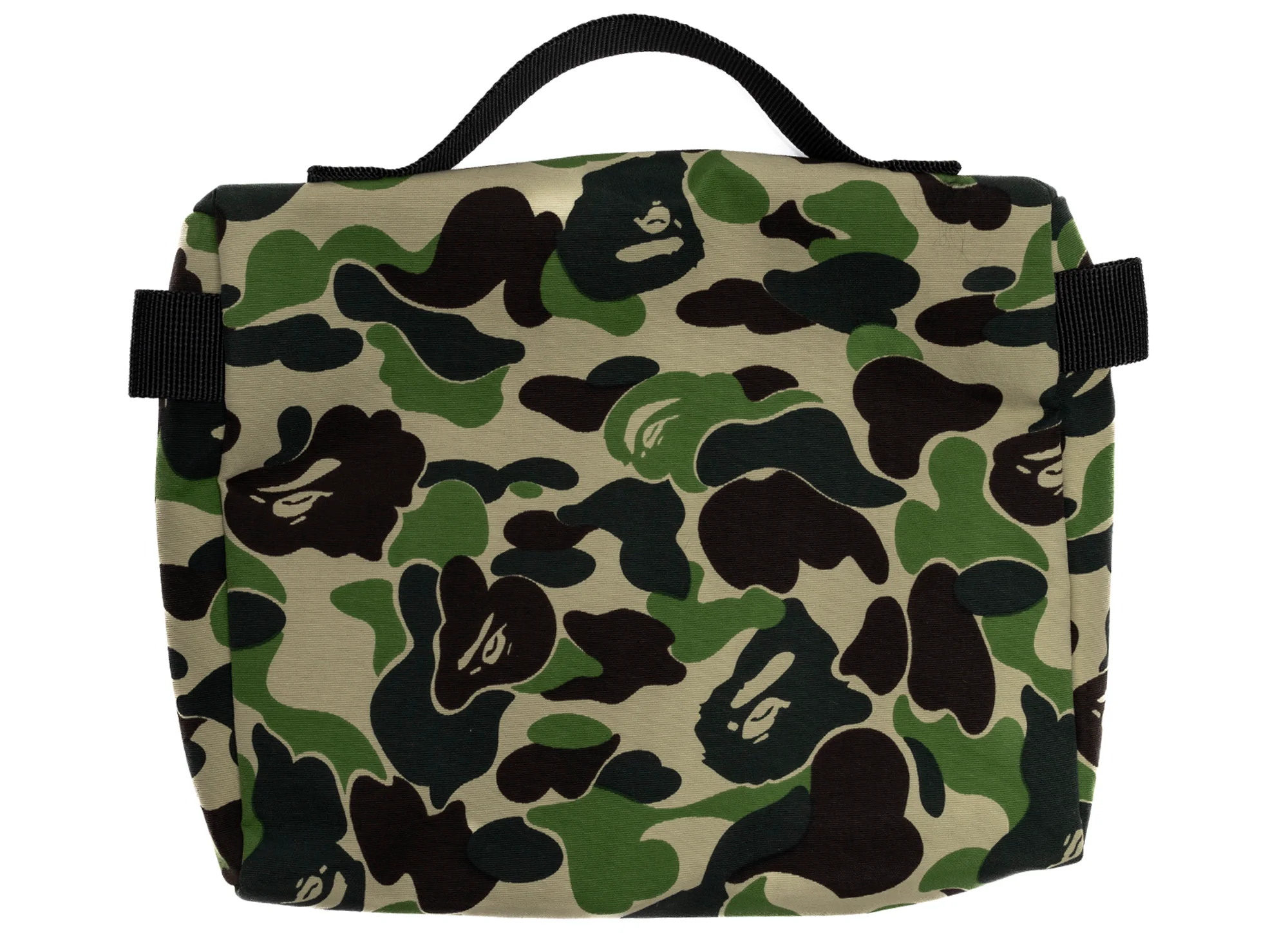 A Bathing Ape ABC Camo Music Pouch in Green - Image 2