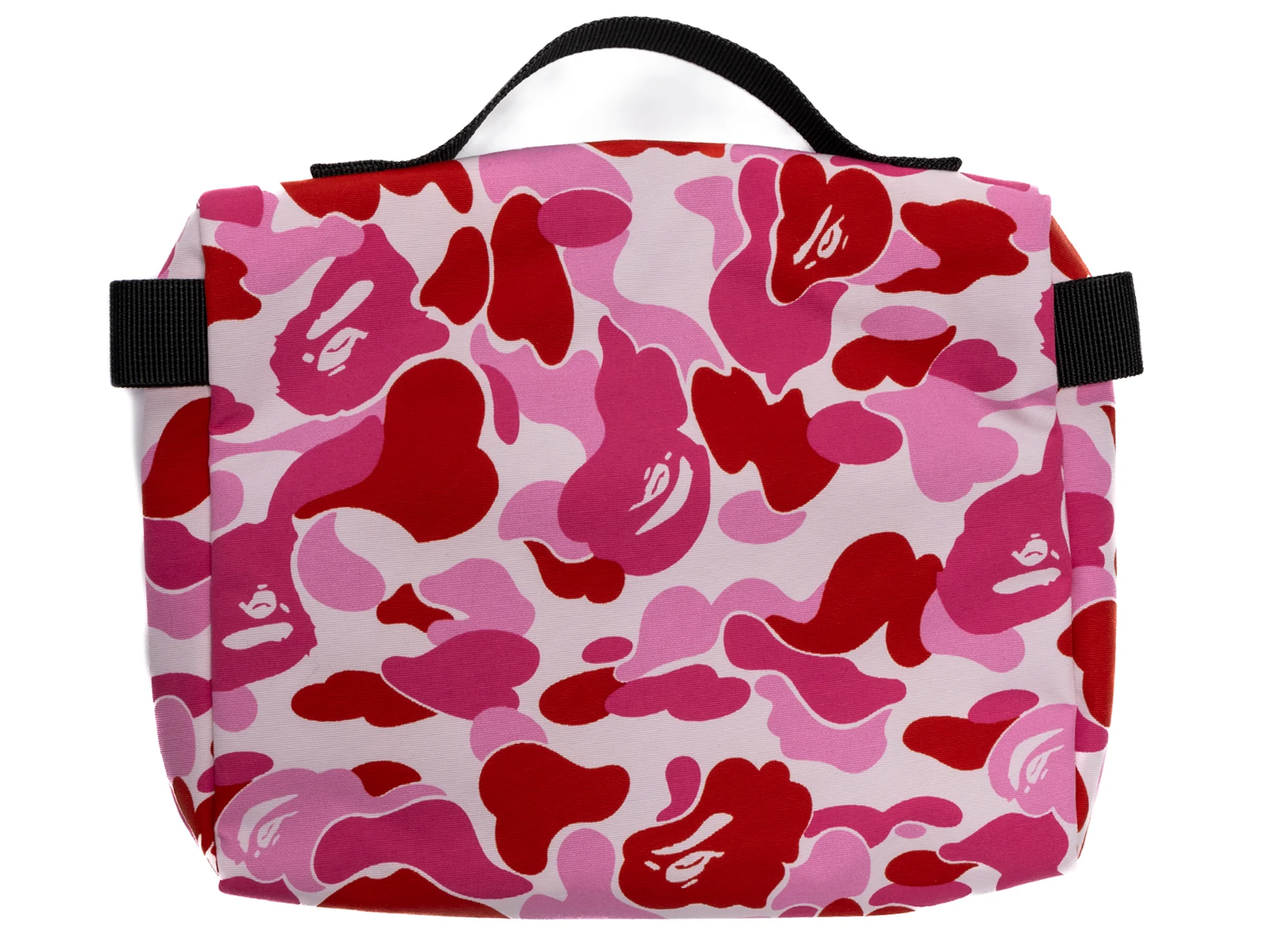 A Bathing Ape ABC Camo Music Pouch in Pink - Image 2
