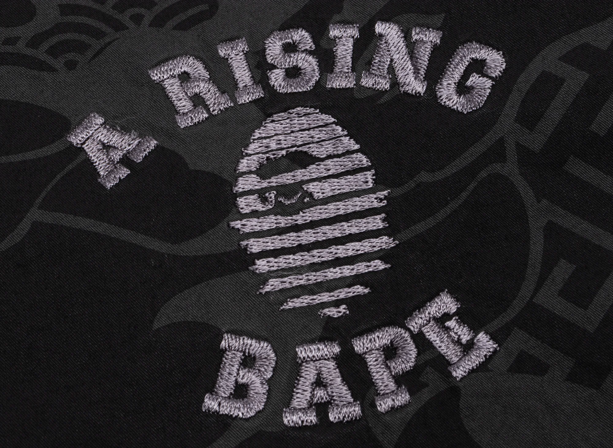 A Bathing Ape Asia Camo Zip Jacket in Black - Image 2