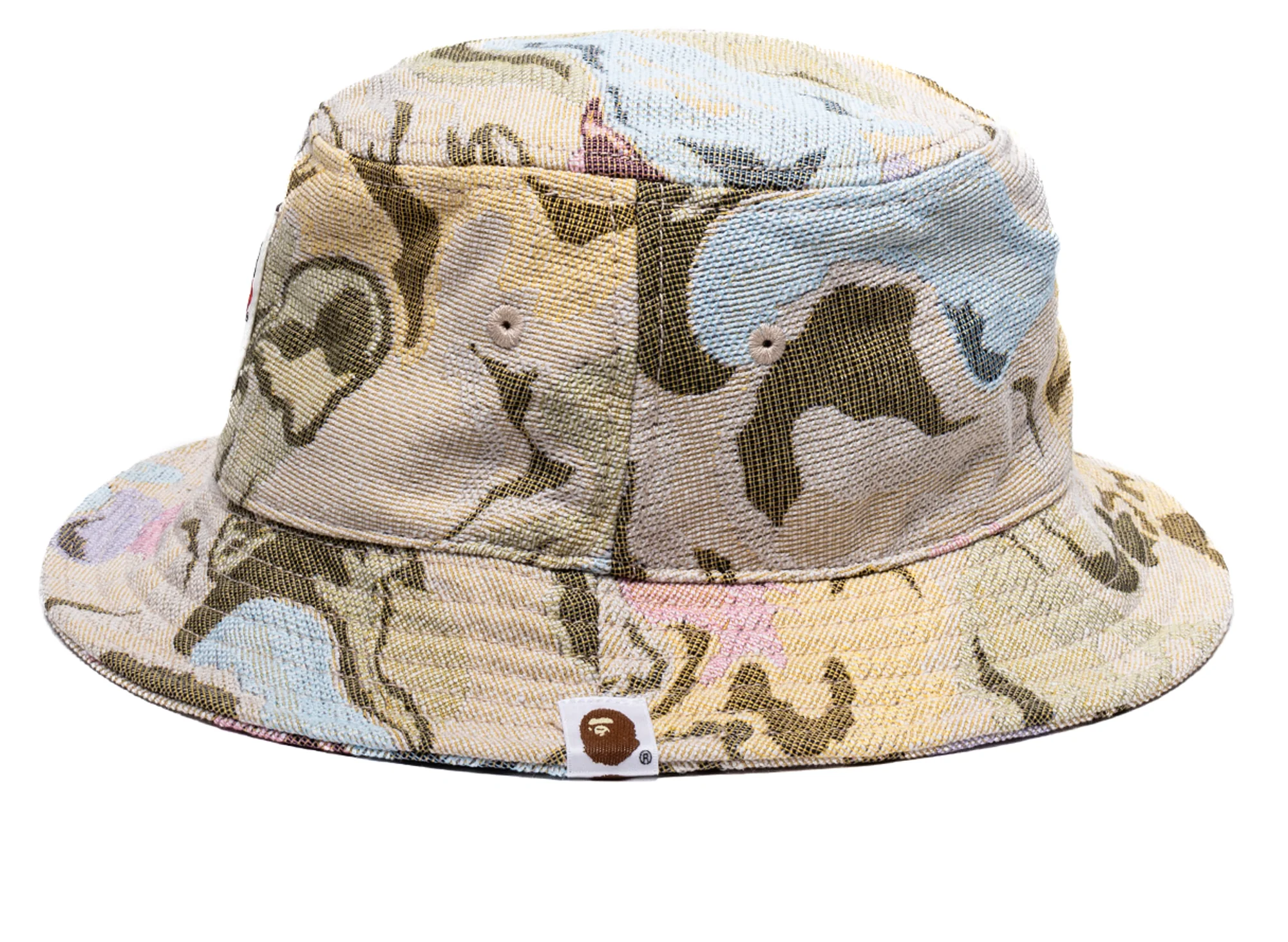 A Bathing Ape BAPE Art Camo Bucket Hat ‘Tie Dye’ - Image 2