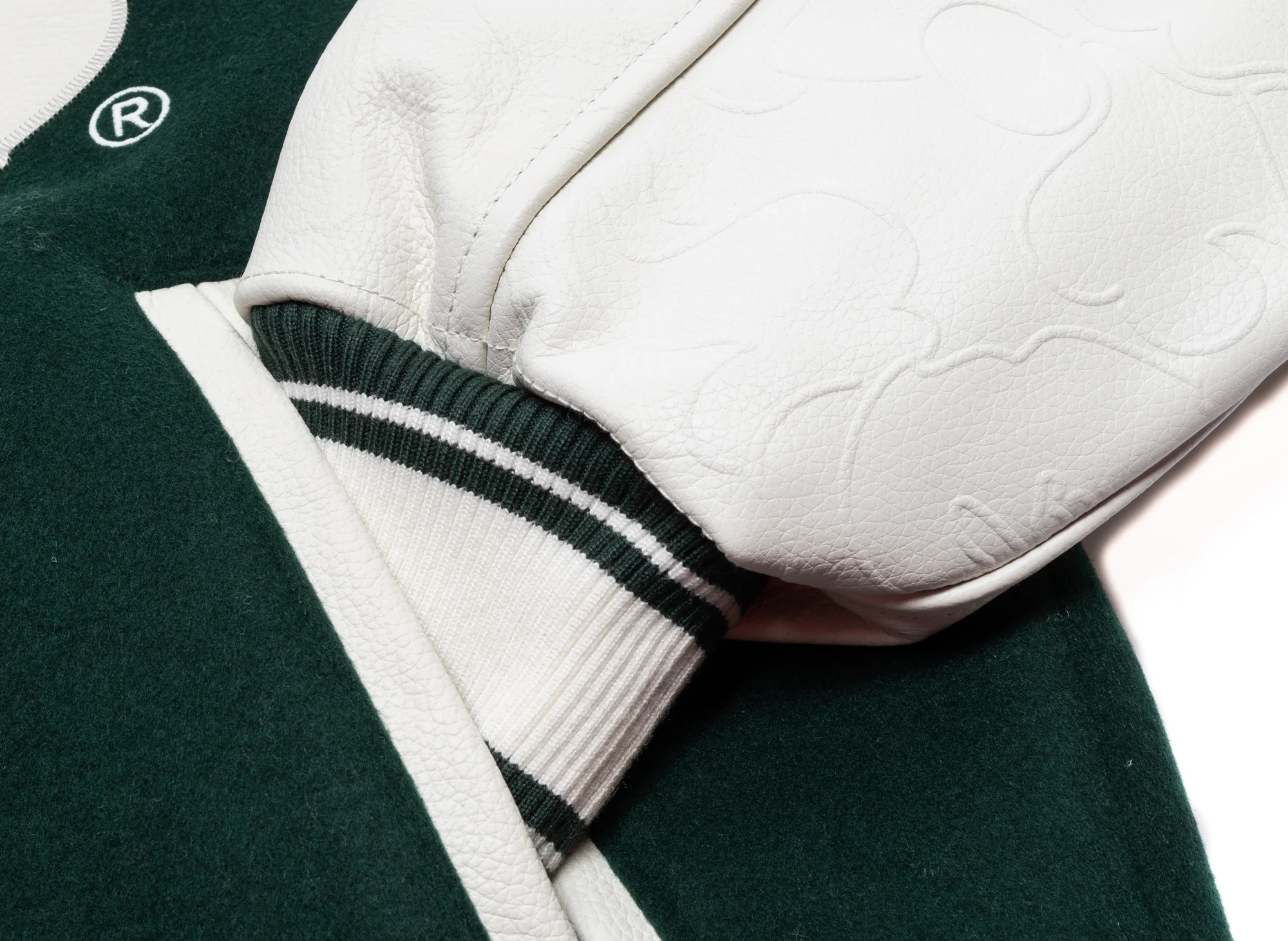 A Bathing Ape Bape Varsity Jacket in Green - Image 2