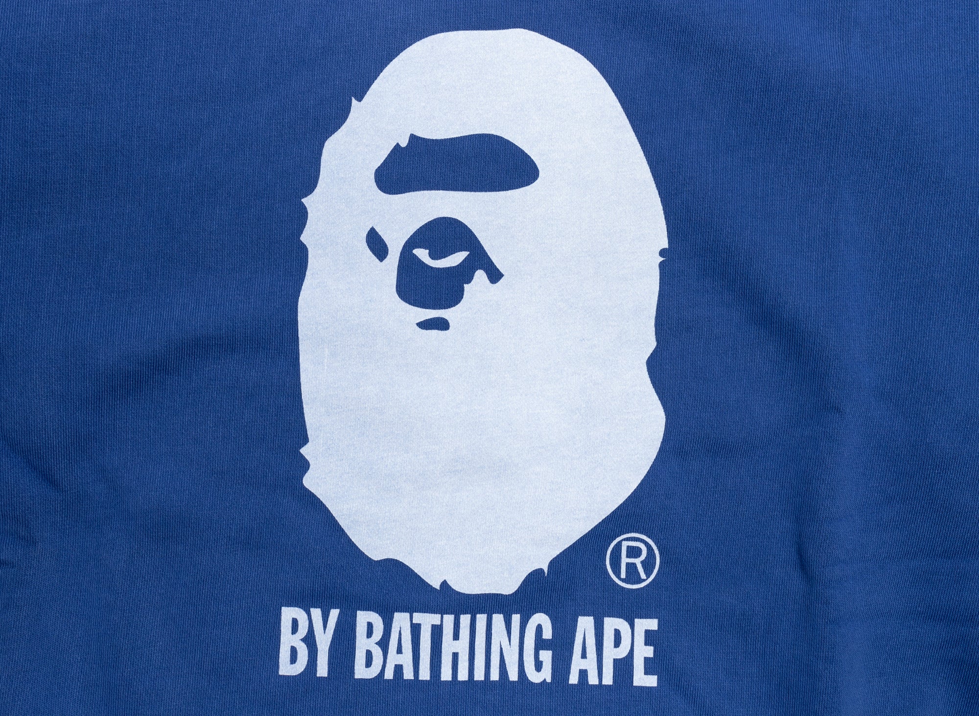 A Bathing Ape By Bathing Ape Overdye Crewneck in Blue - Image 2