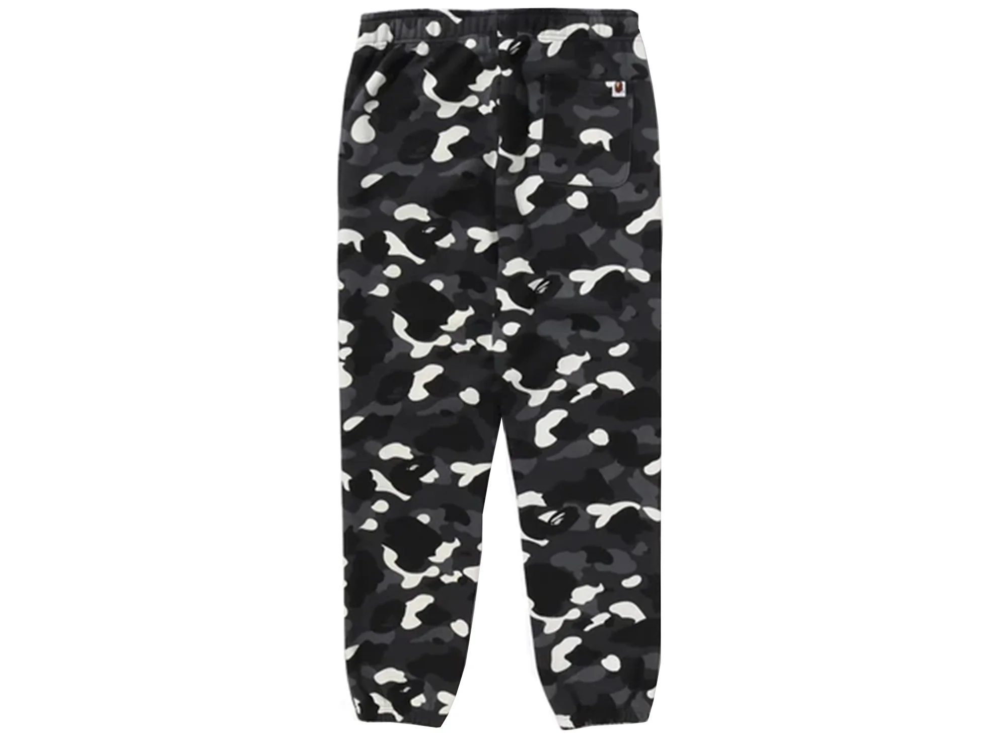 A Bathing Ape City Camo Shark Sweatpants in Black - Image 2