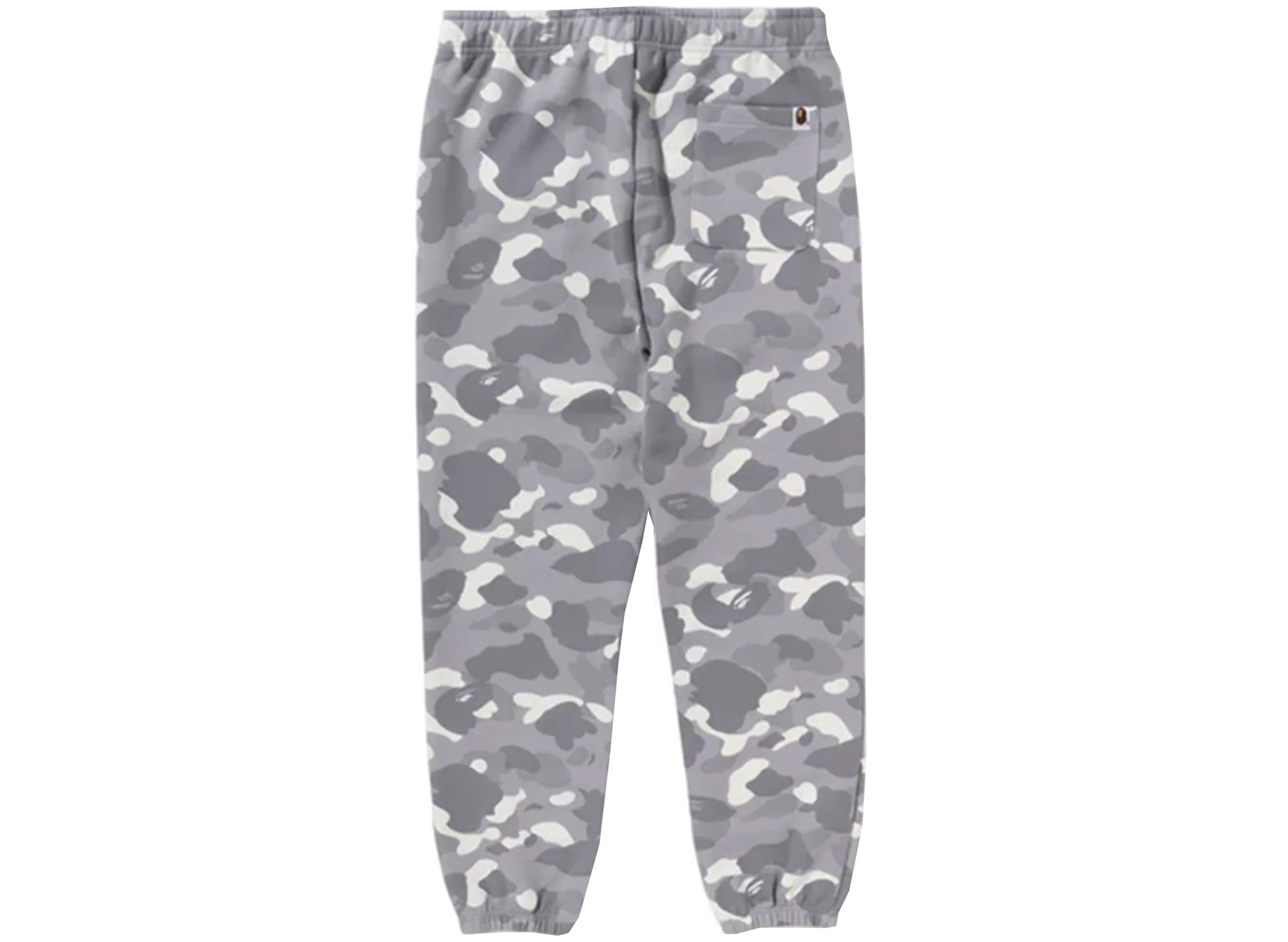 A Bathing Ape City Camo Shark Sweatpants in Grey - Image 2