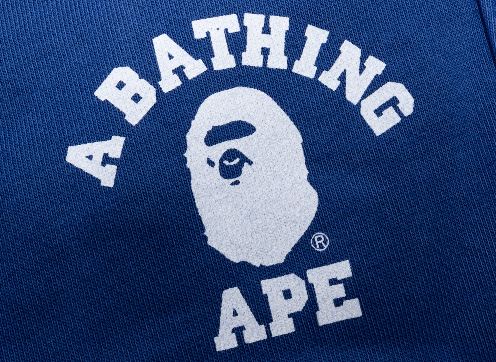 A Bathing Ape College One Point Overdye Pants in Blue - Image 2