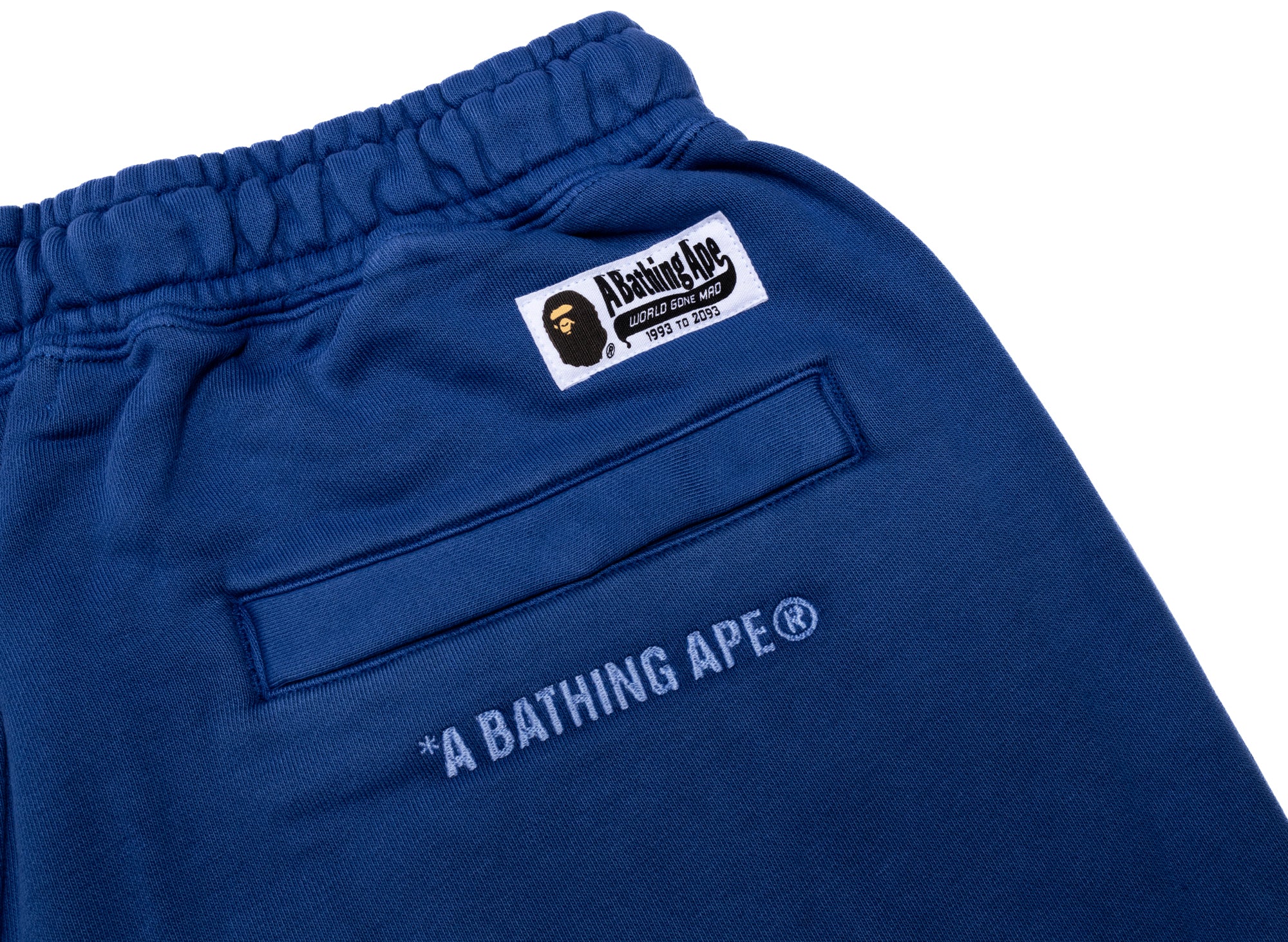 A Bathing Ape College One Point Overdye Pants in Blue - Image 3