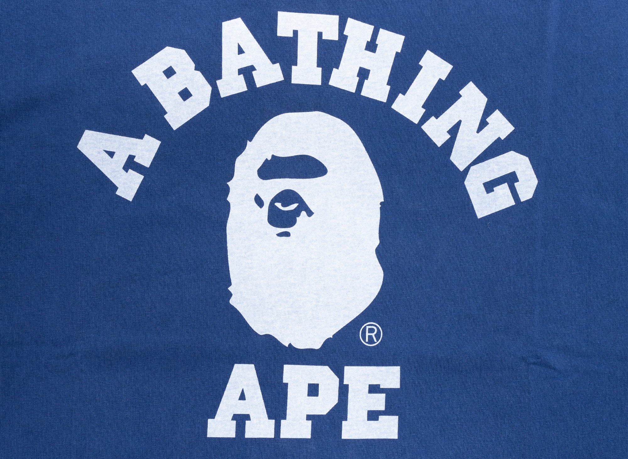 A Bathing Ape College Overdye Tee in Blue - Image 2