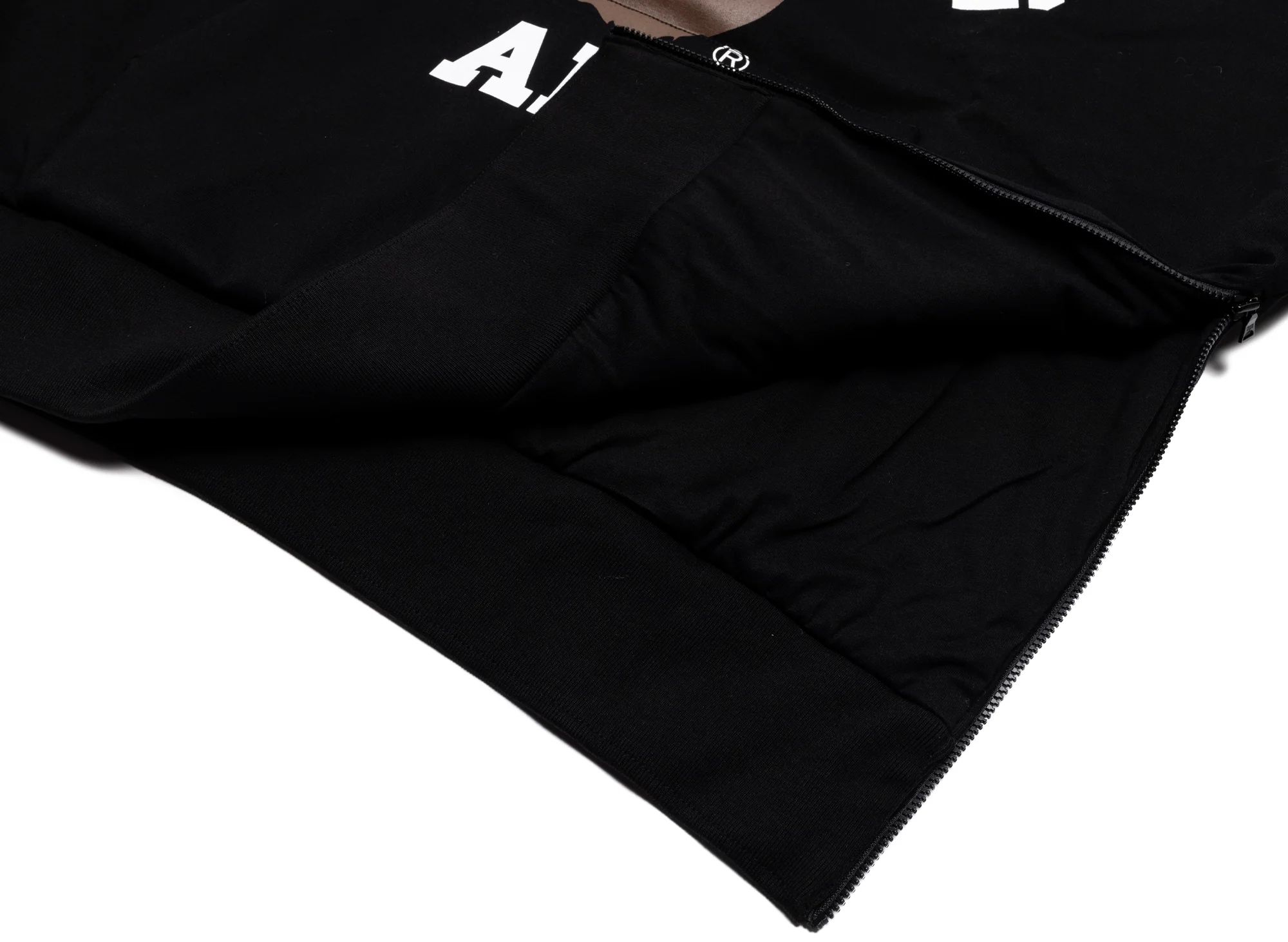 A Bathing Ape College Puffy Relaxed Fit Pullover Hoodie - Image 3