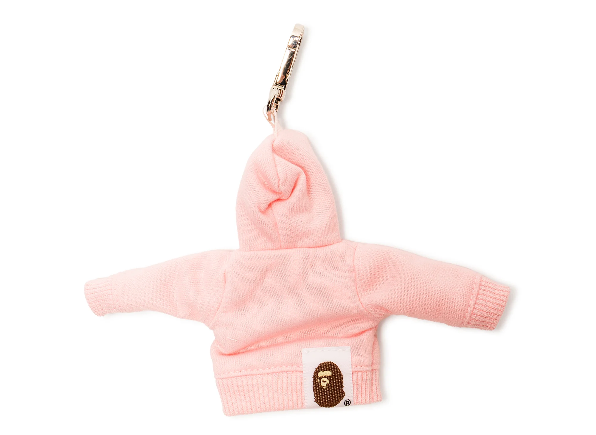 A Bathing Ape College Pullover Hoodie Key Chain in Pink - Image 2