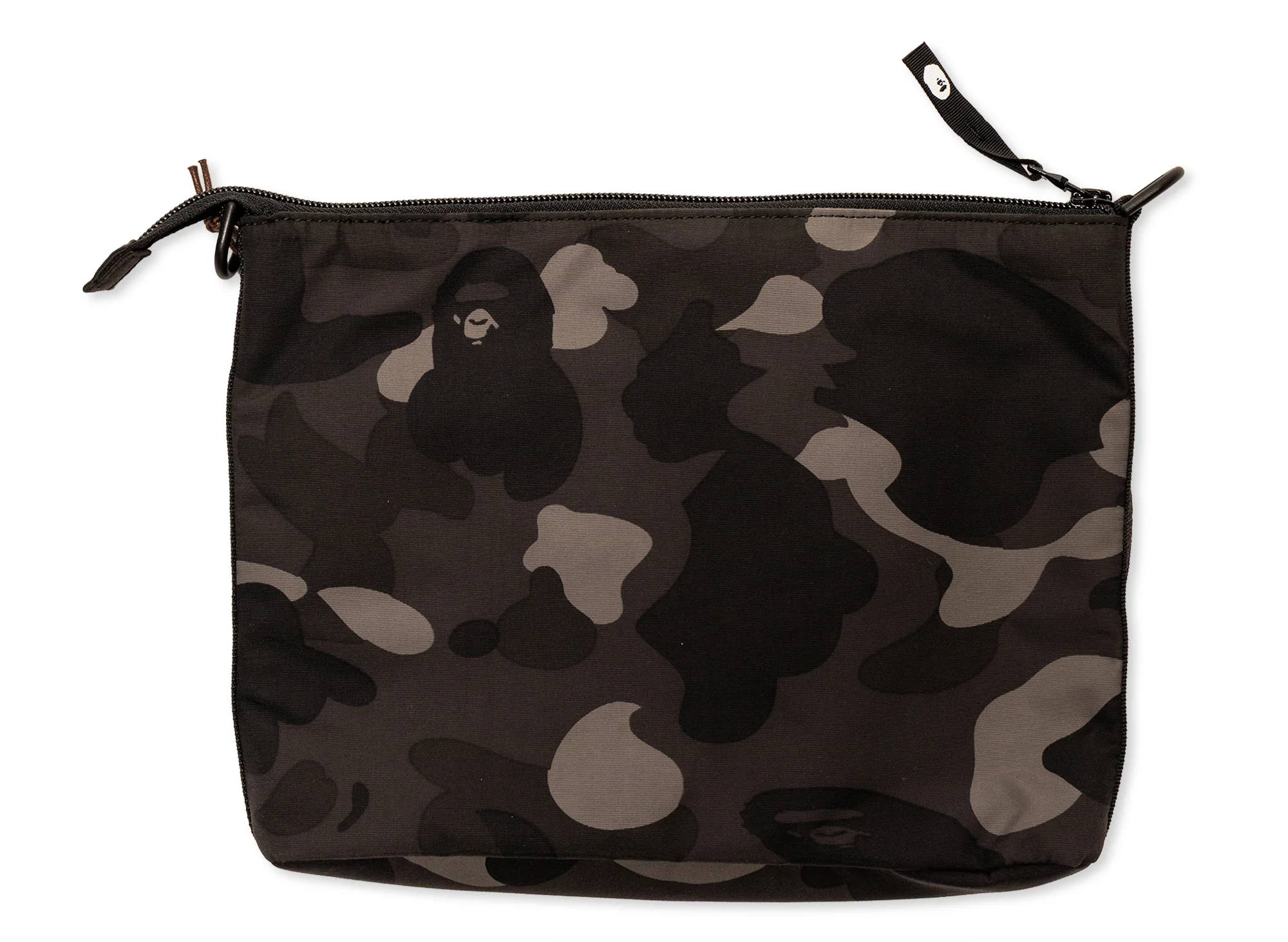 A Bathing Ape Color Camo Sacoche in Black - Image 2