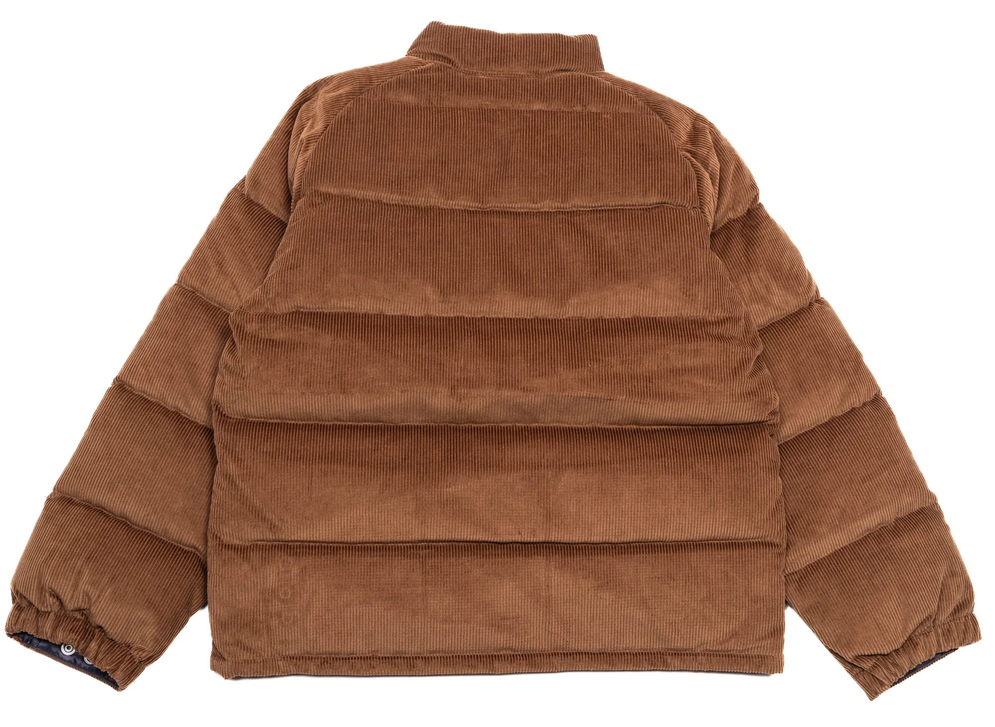 A Bathing Ape Corduroy Classic Down Jacket in Brown - Image 3
