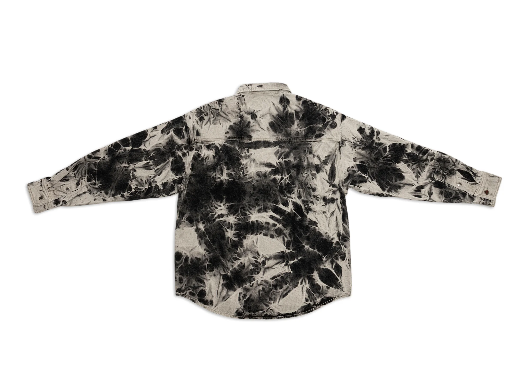 A Bathing Ape Destroy Bleached Ape Logo Shirt - Image 4