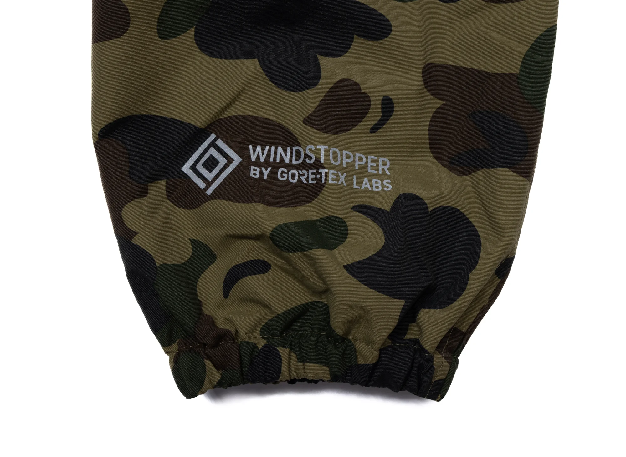A Bathing Ape Gore-Tex Wind Stopper 1st Camo Relaxed Coach Jacket in Green - Image 3
