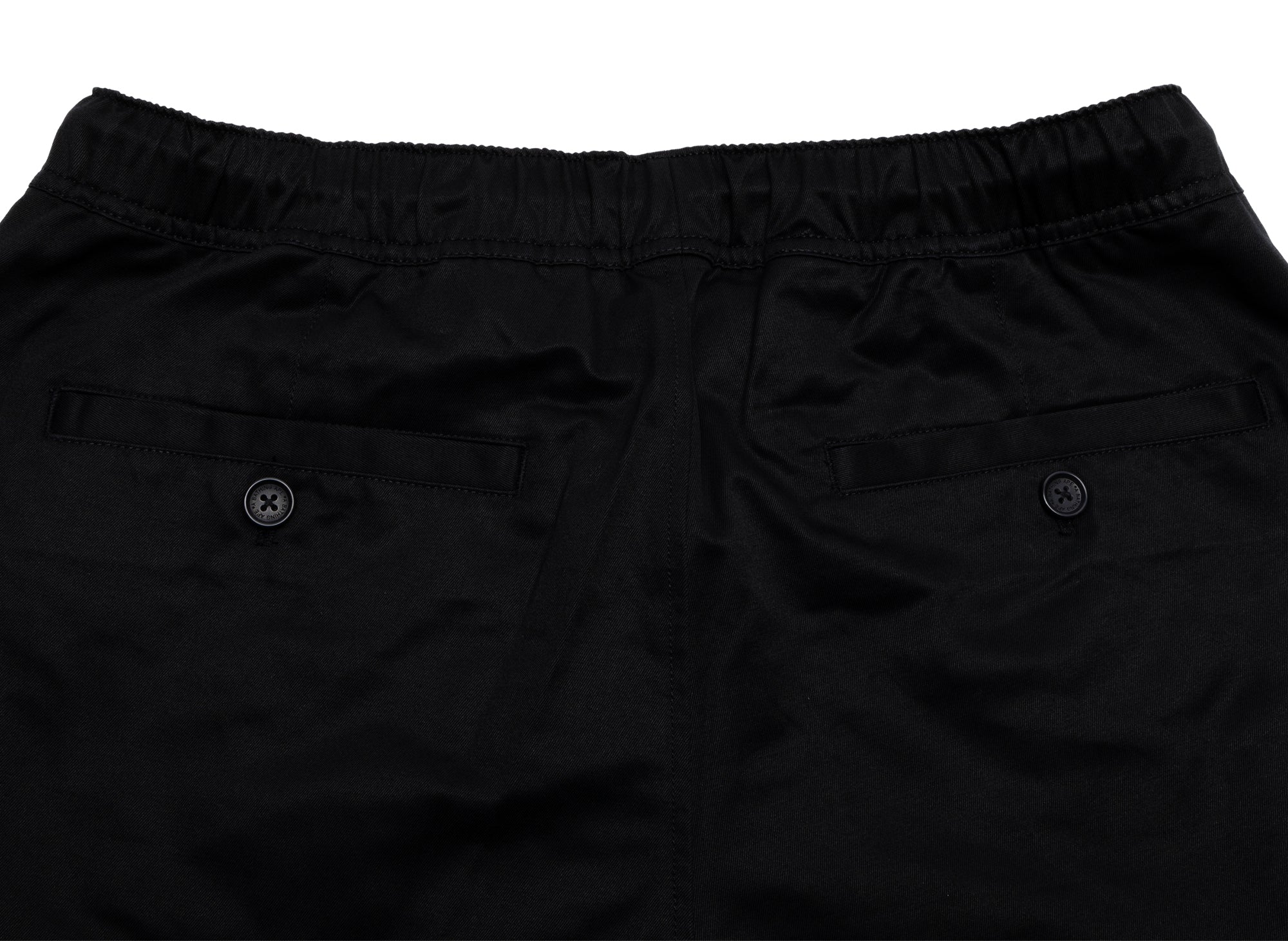 A Bathing Ape Head One Point Chef Pants in Black - Image 2