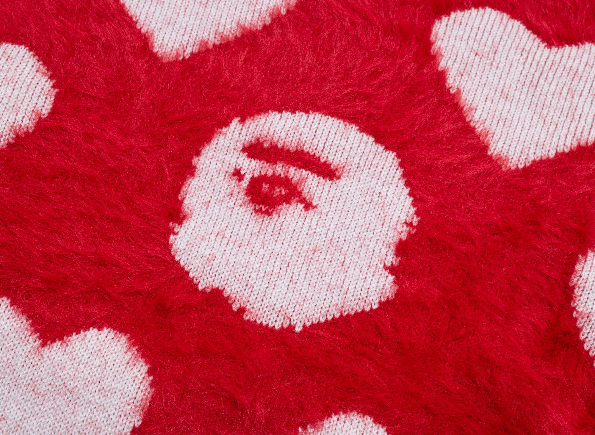 A Bathing Ape I Love Bape Monogram Wool Mix Sweater - Image 2