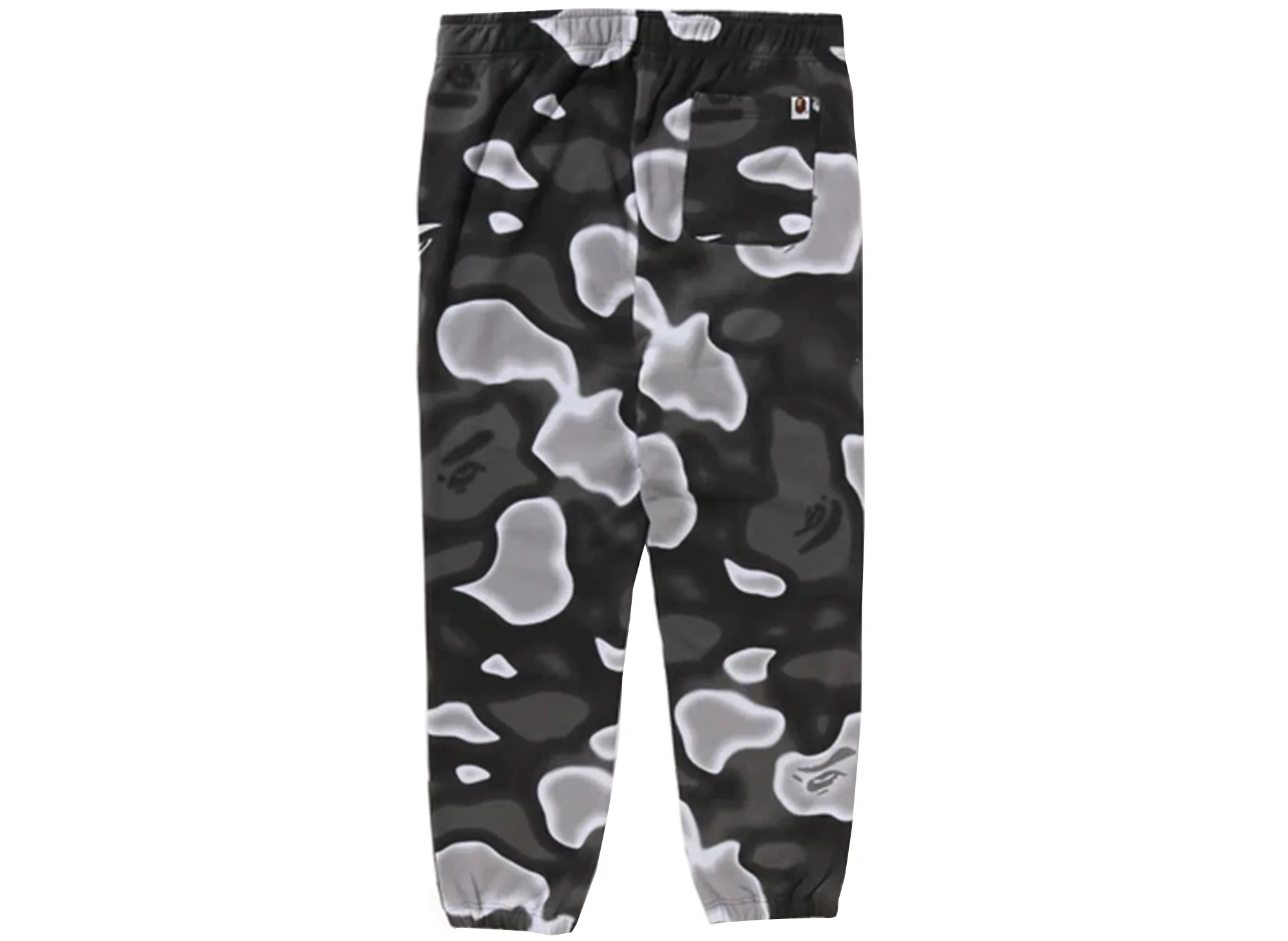 A Bathing Ape Liquid Camo Bape Sta Sweatpants in Black - Image 2