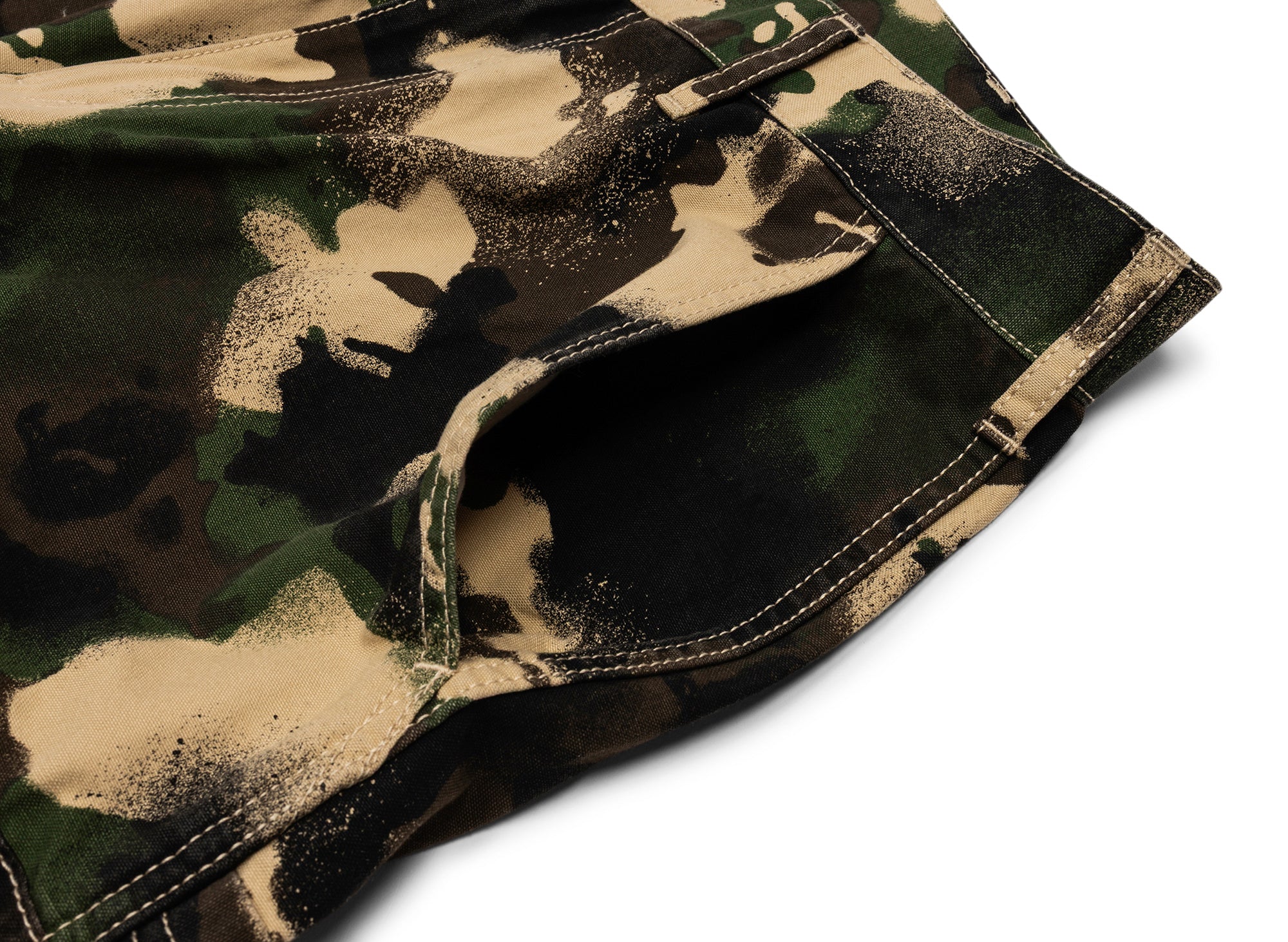 A Bathing Ape Map Camo Relaxed Fit Work Pants - Image 3