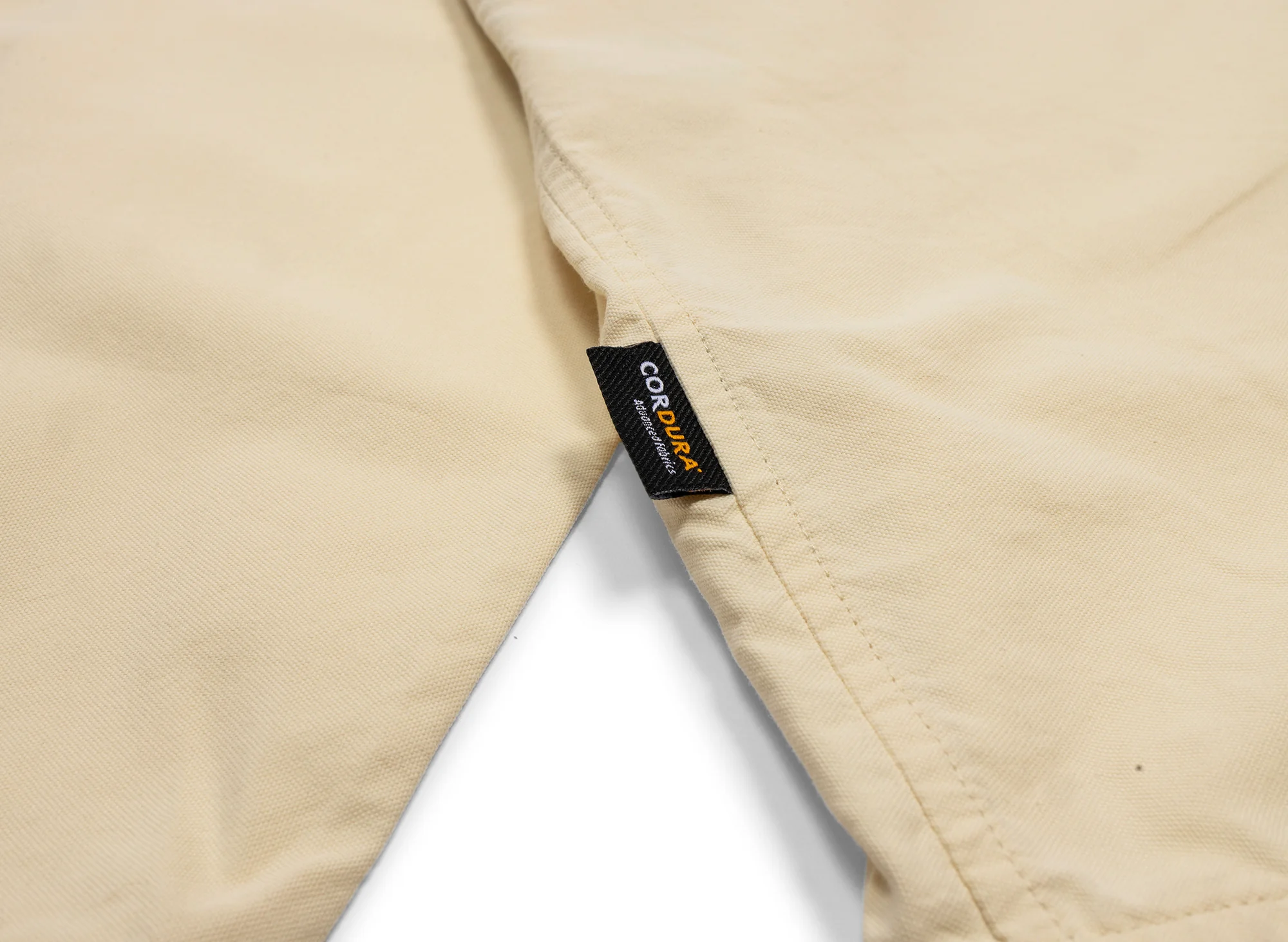 A Bathing Ape One Point Oxford L/S Shirt in Beige - Image 3