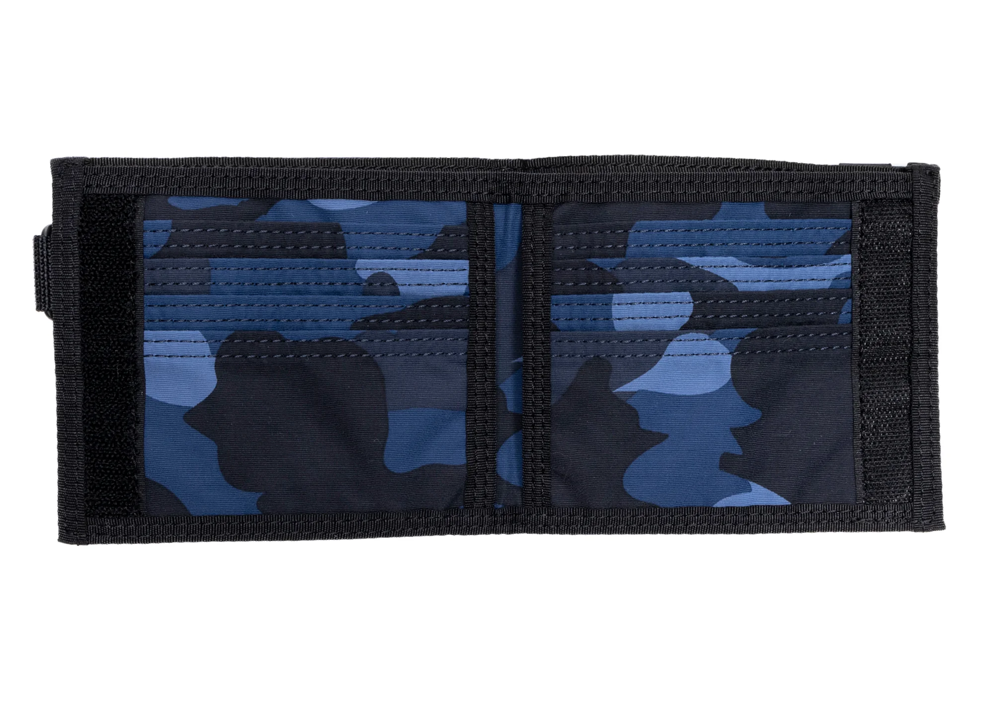 A Bathing Ape Porter Color Camo Wallet in Navy - Image 2