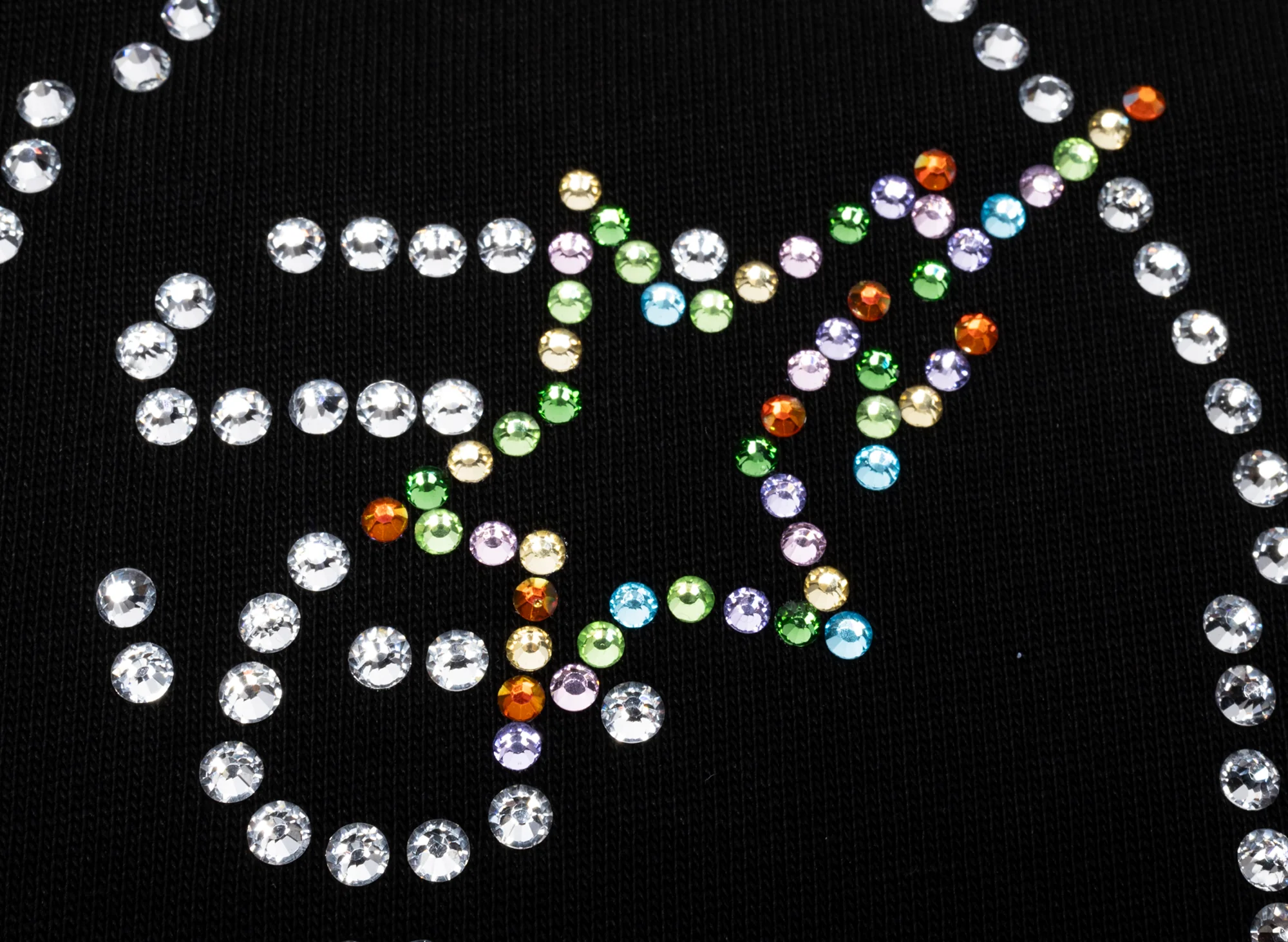 A Bathing Ape Rhinestone College Relaxed Fit Tee - Image 2