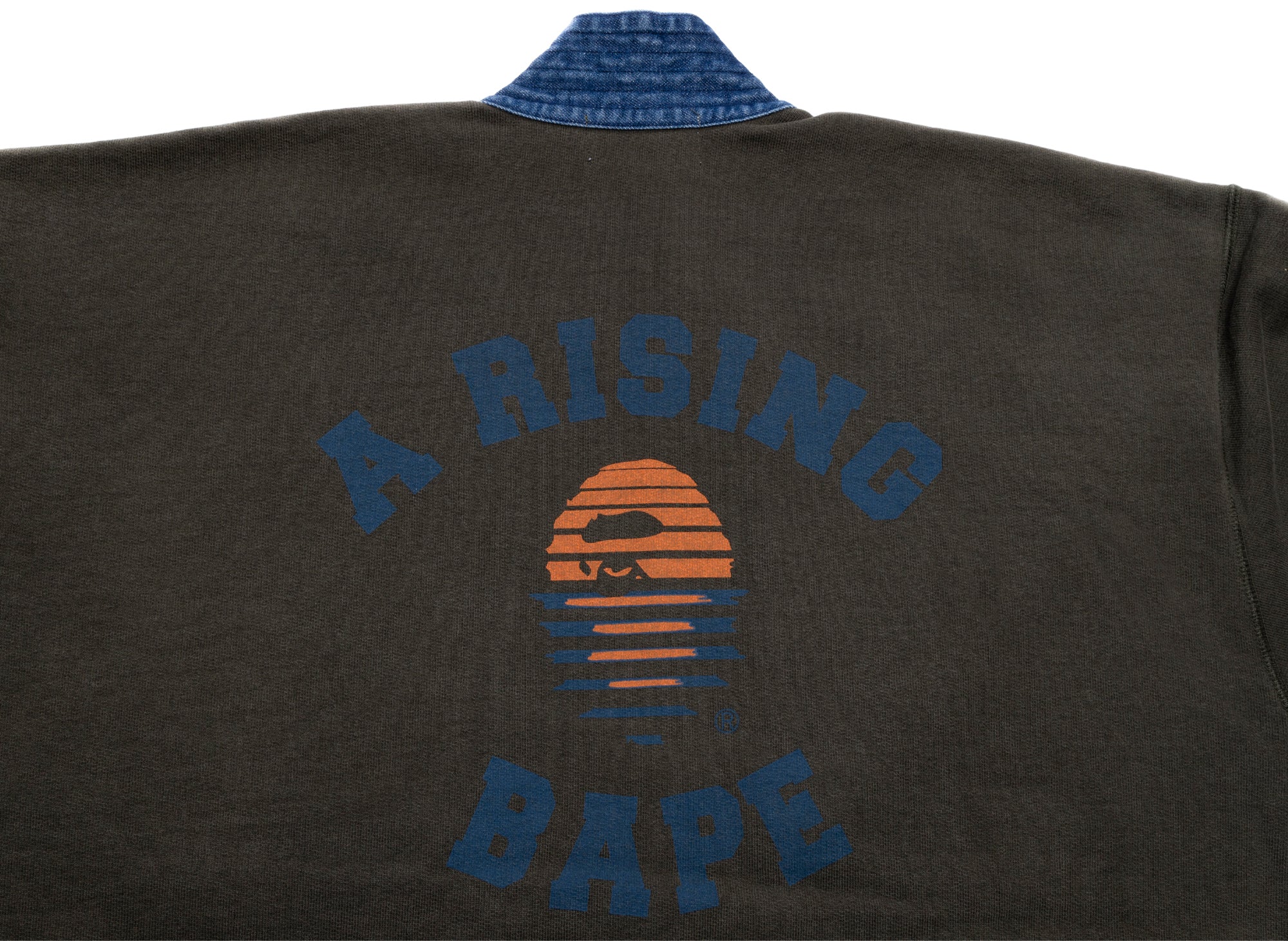 A Bathing Ape Rising Bape Hanten Jacket in Olive - Image 2