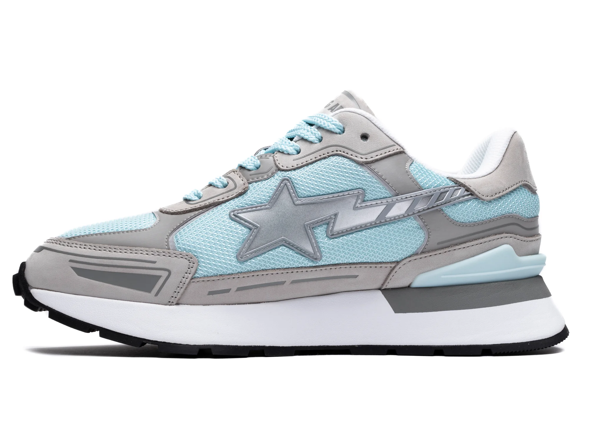A Bathing Ape Roadsta Express New #3 M2 in Grey/Teal - Image 3