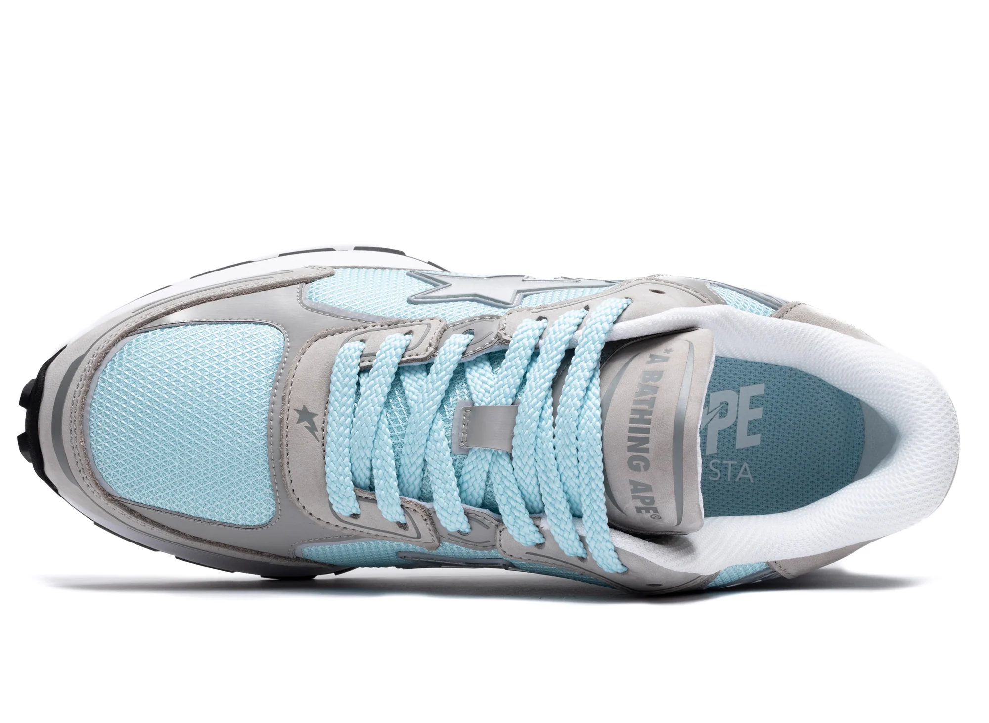 A Bathing Ape Roadsta Express New #3 M2 in Grey/Teal - Image 4
