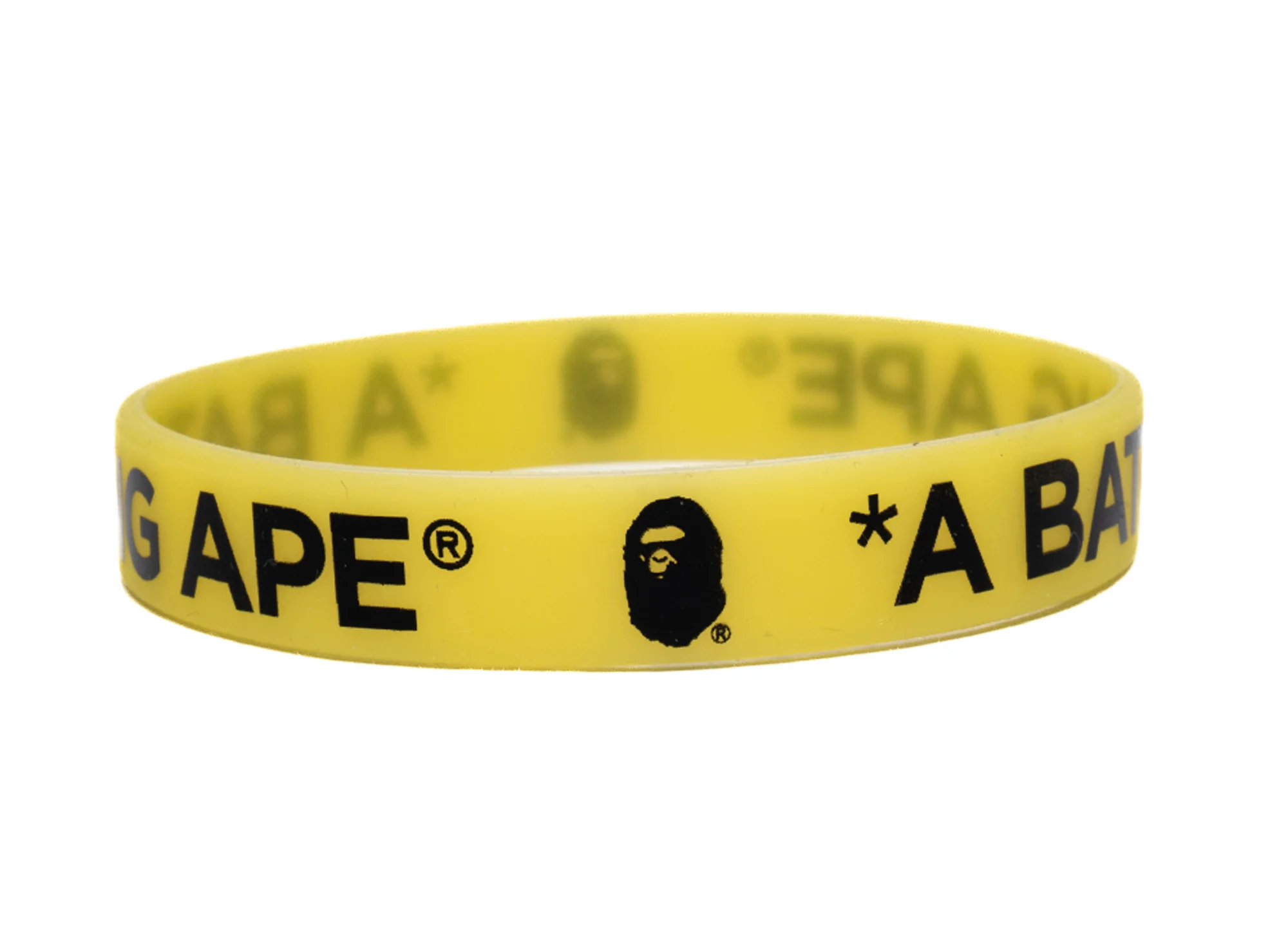 A Bathing Ape Rubber Band in Yellow - Image 2