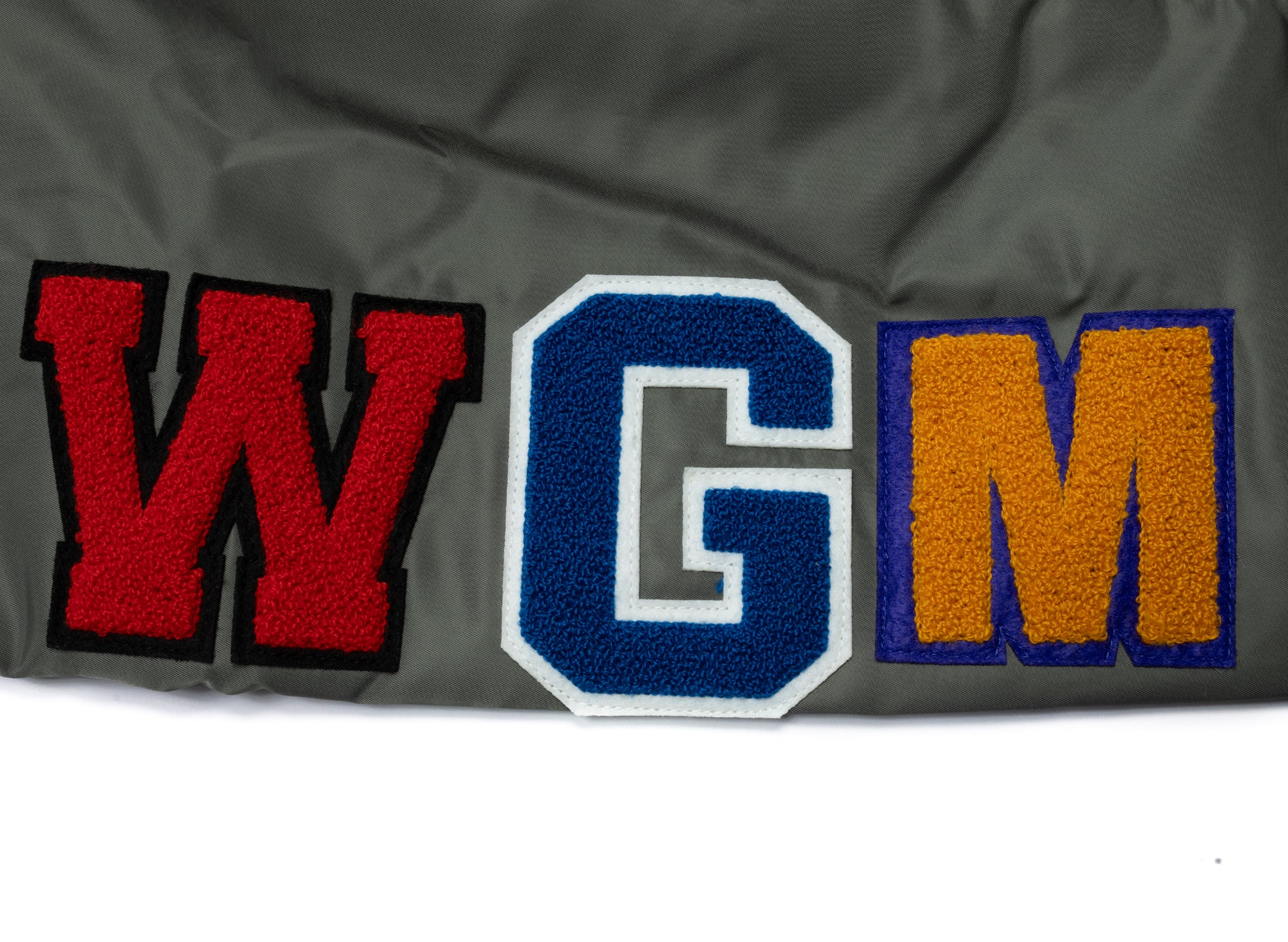 A Bathing Ape Shark MA-1 Jacket in Olive - Image 3