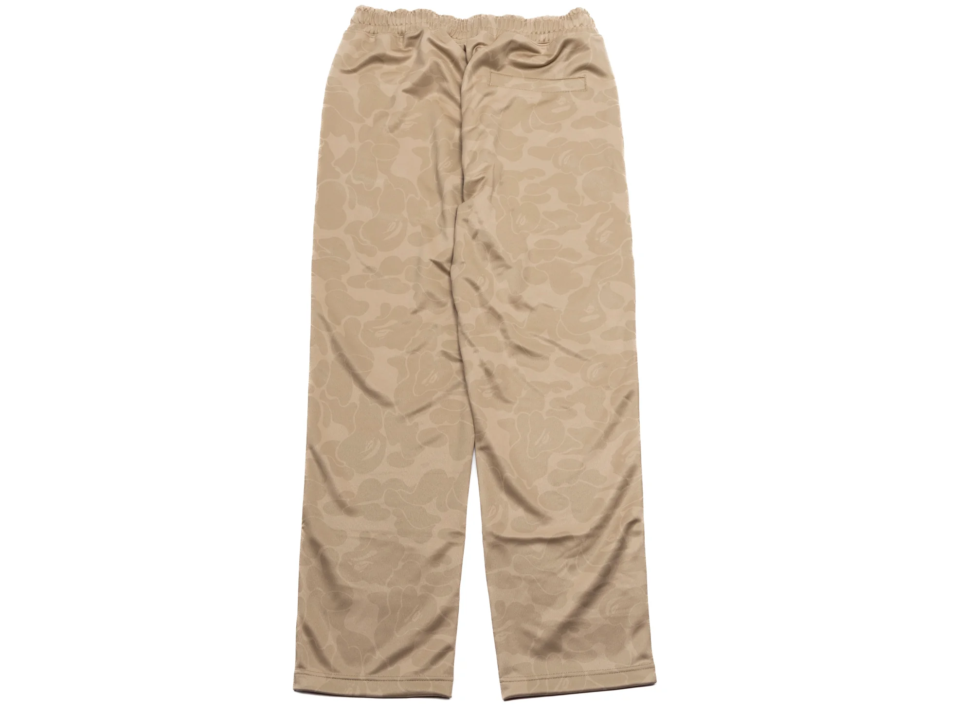 A Bathing Ape Solid Camo Bathing Ape Logo Relaxed Fit Sweatpants in Beige - Image 2
