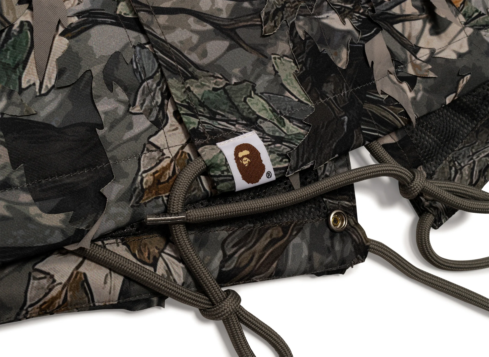 A Bathing Ape Tree Edge Camo Laser Cut M-51 Jacket - Image 2