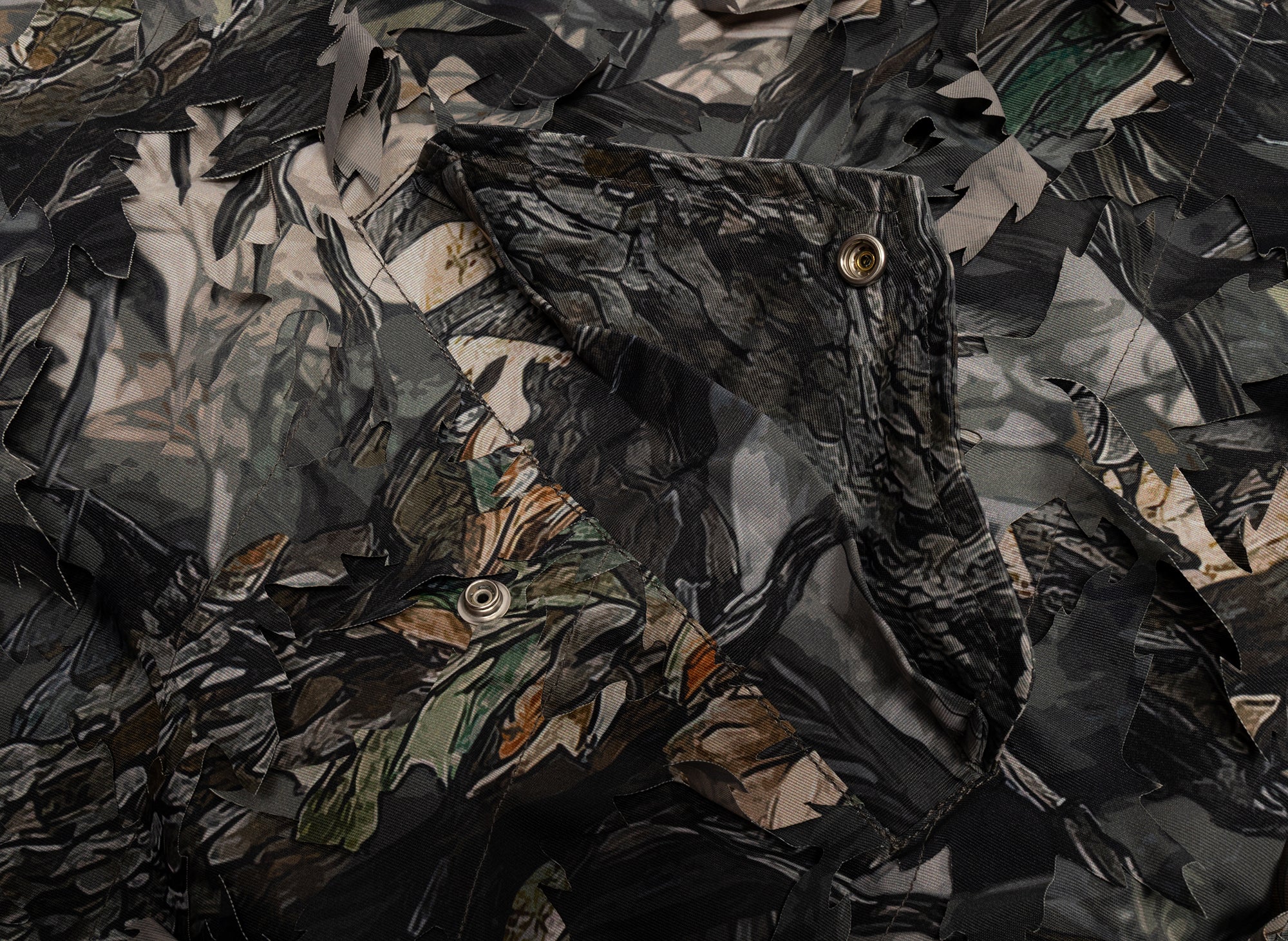 A Bathing Ape Tree Edge Camo Laser Cut M-51 Jacket - Image 3