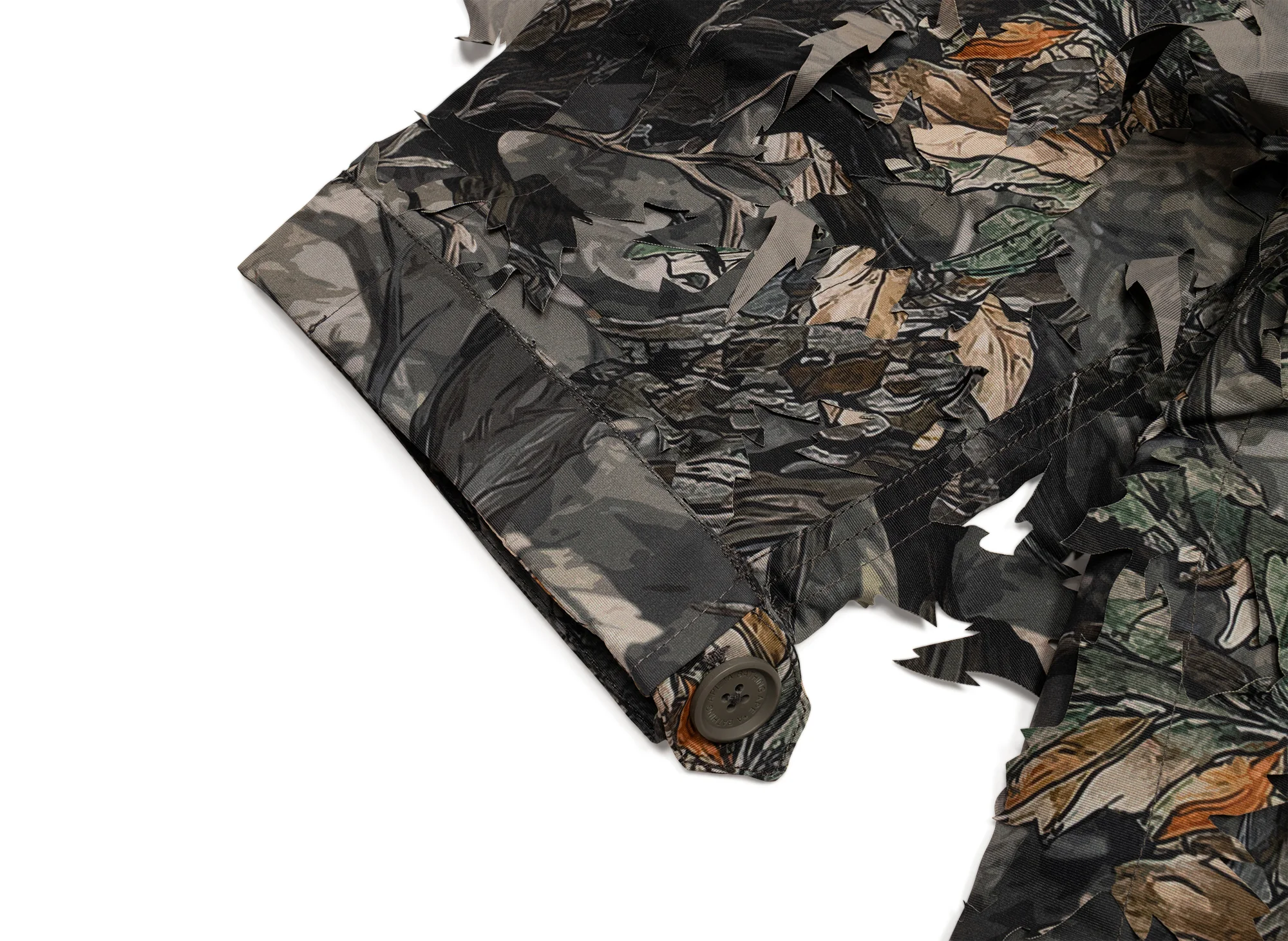 A Bathing Ape Tree Edge Camo Laser Cut M-51 Jacket - Image 4