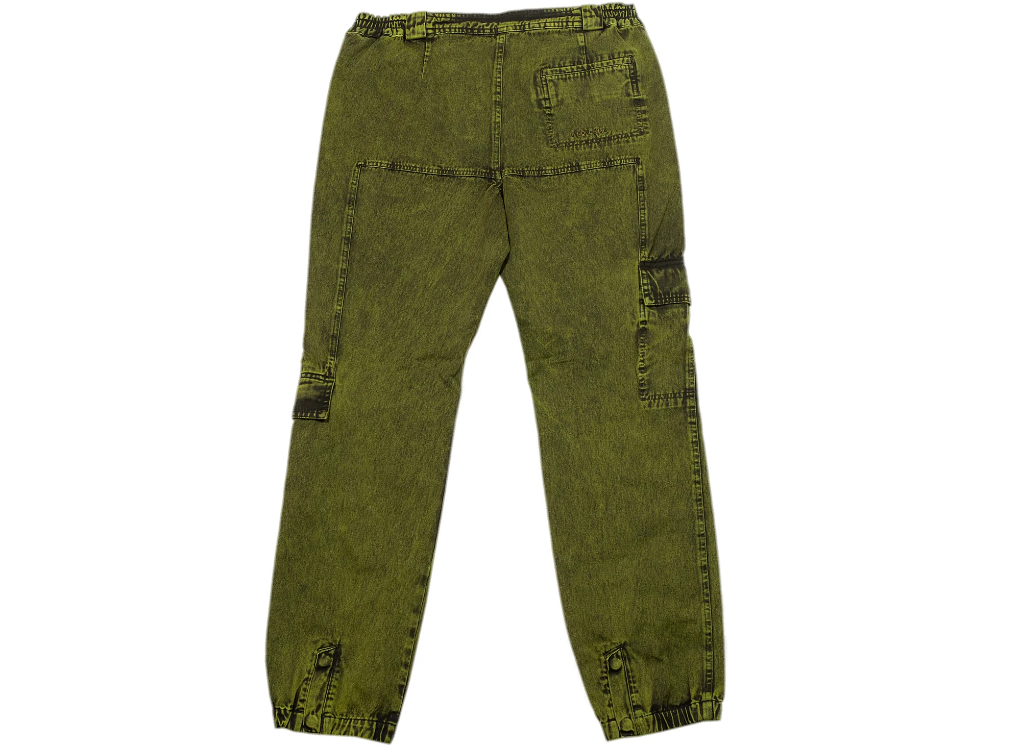 A-COLD-WALL* Memory Cargo Pants in Military Green - Image 3
