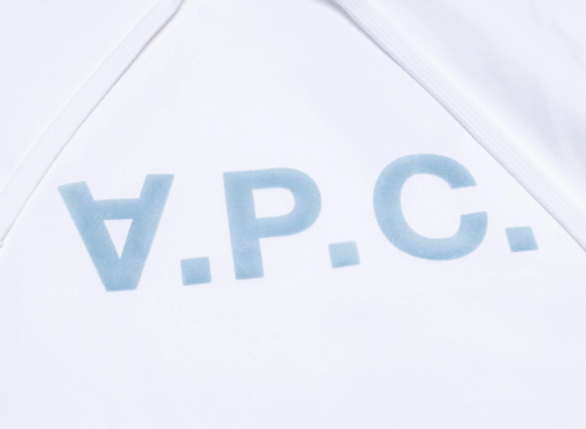 A.P.C. Grand VPC Oversized Hoodie in White - Image 2