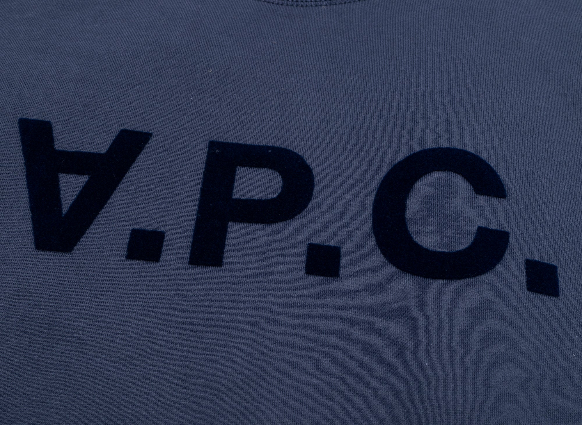 A.P.C. Grand VPC Oversized Sweatshirt in Blue - Image 2