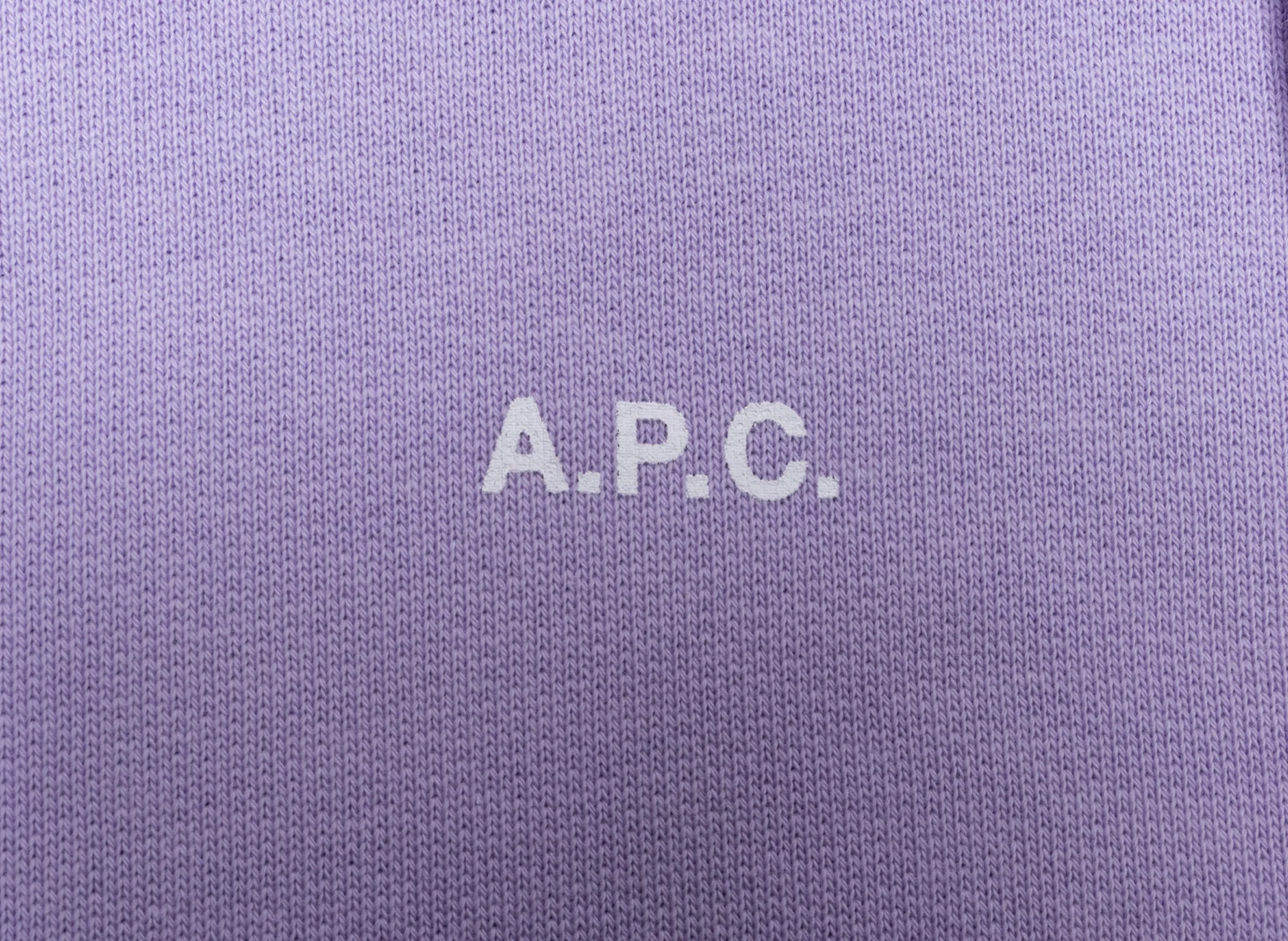 A.P.C. Larry Hoodie in Lavender - Image 2