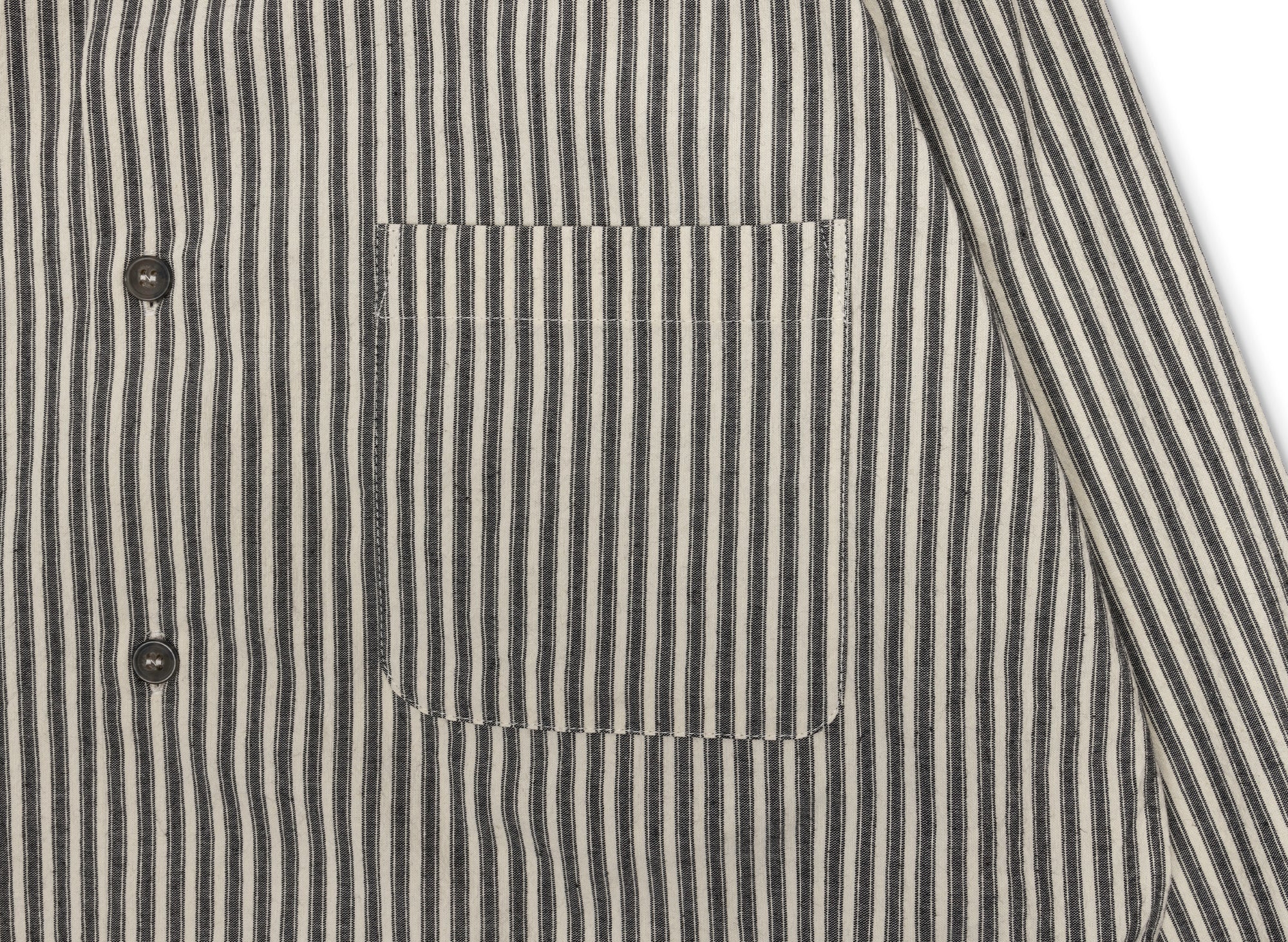 A.P.C. Malo Overshirt in Noir - Image 4