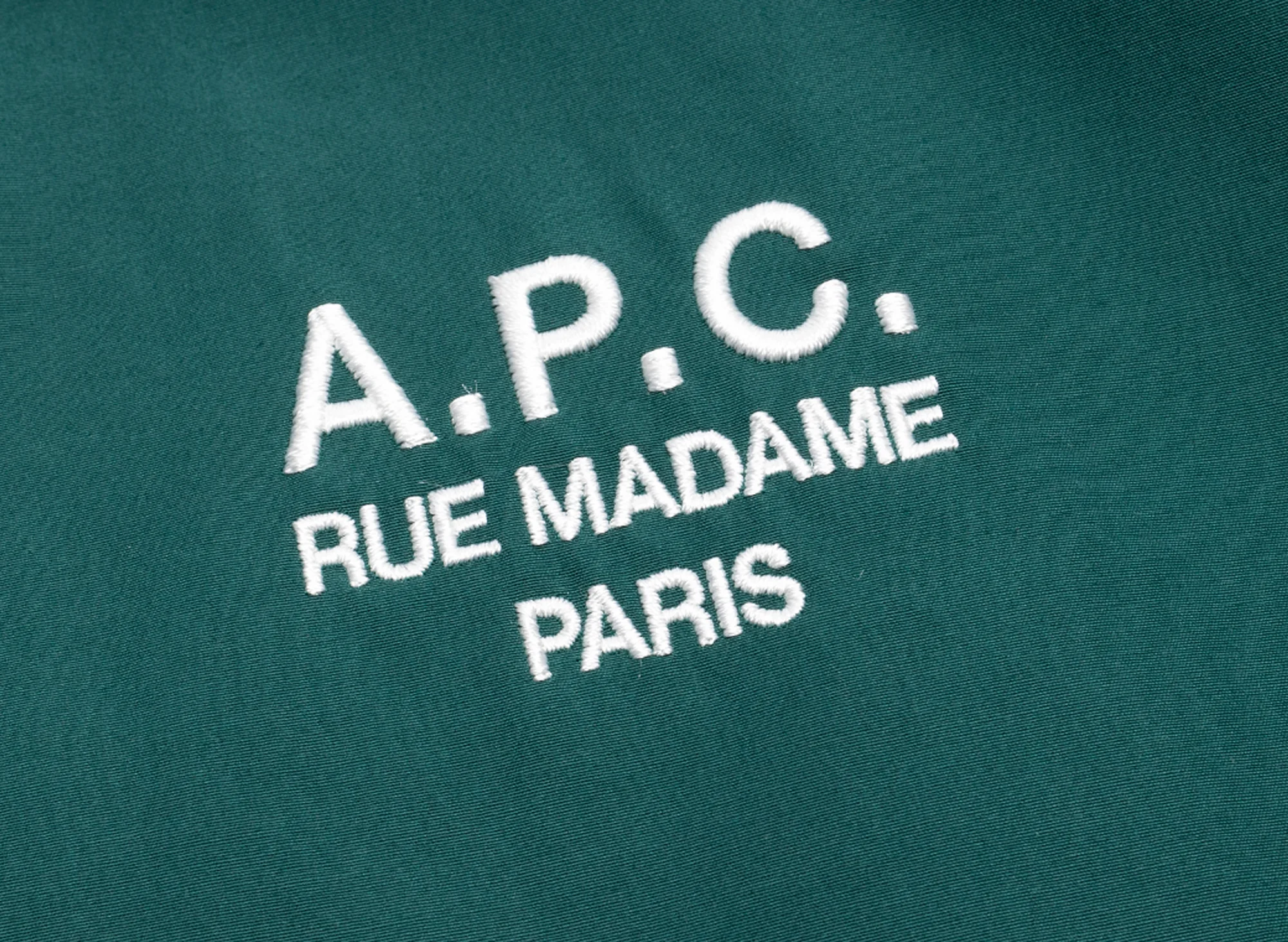 A.P.C. Regis Button Up Blouson in Green - Image 2