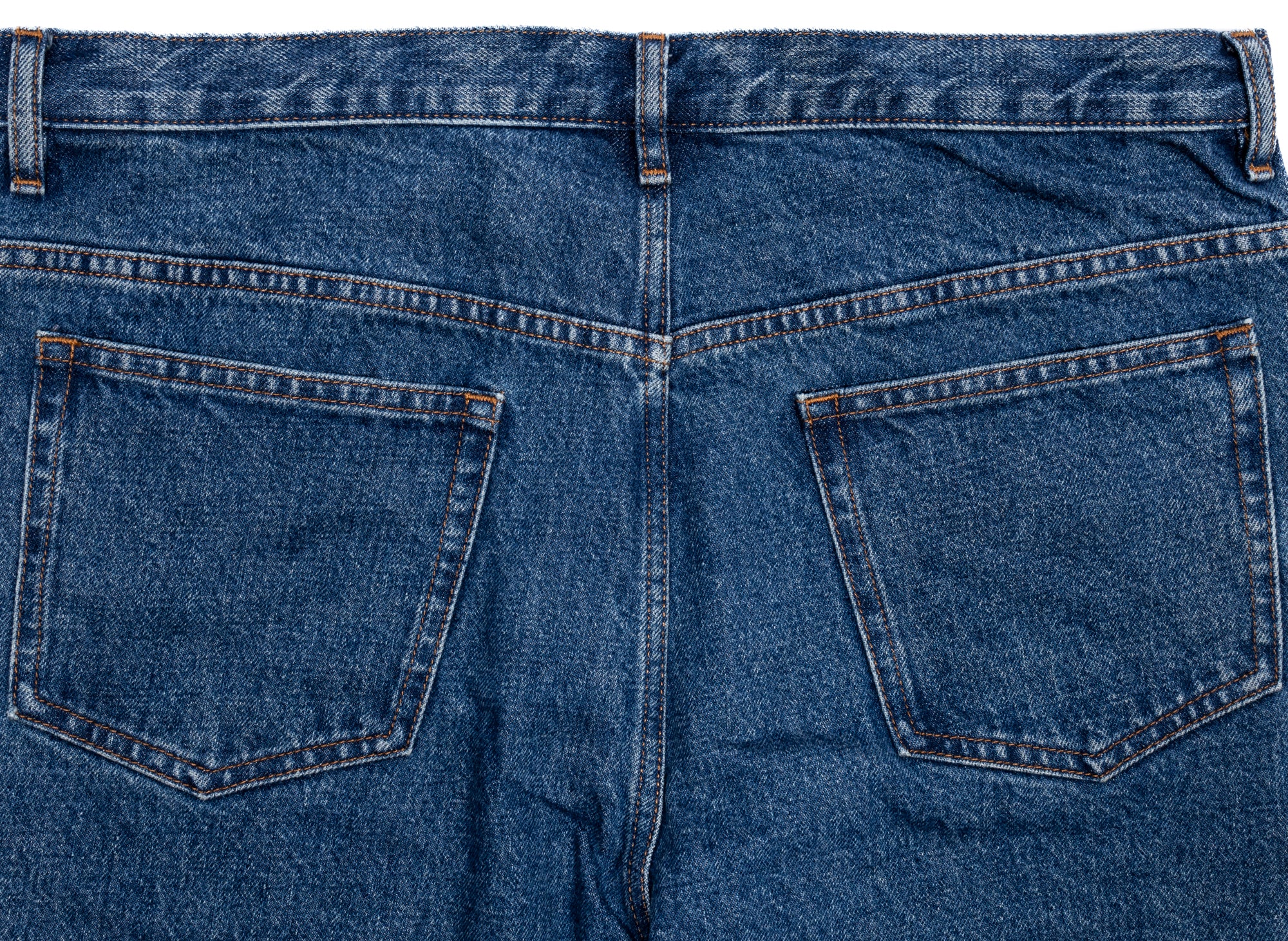 A.P.C. Relaxed Jeans w/ Stonewashed Indigo Denim - Image 2